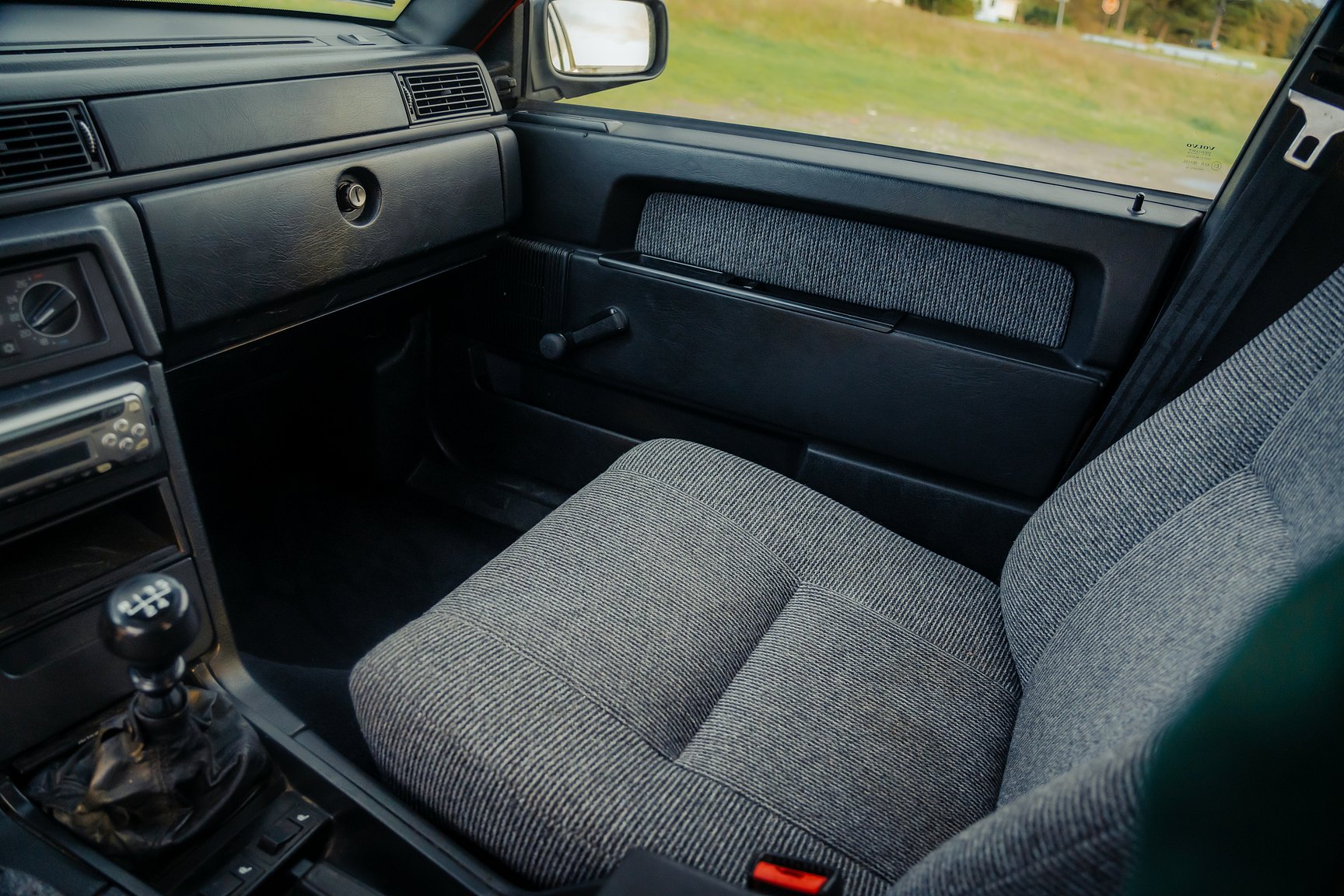 Interiörbild 1990 Volvo 740 GL