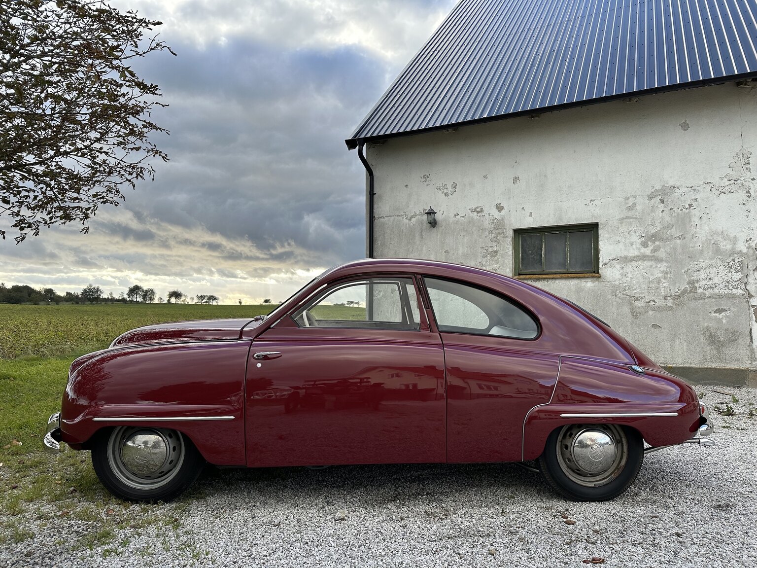 Exteriörbild på 1955 Saab 92 B De Luxe (43)