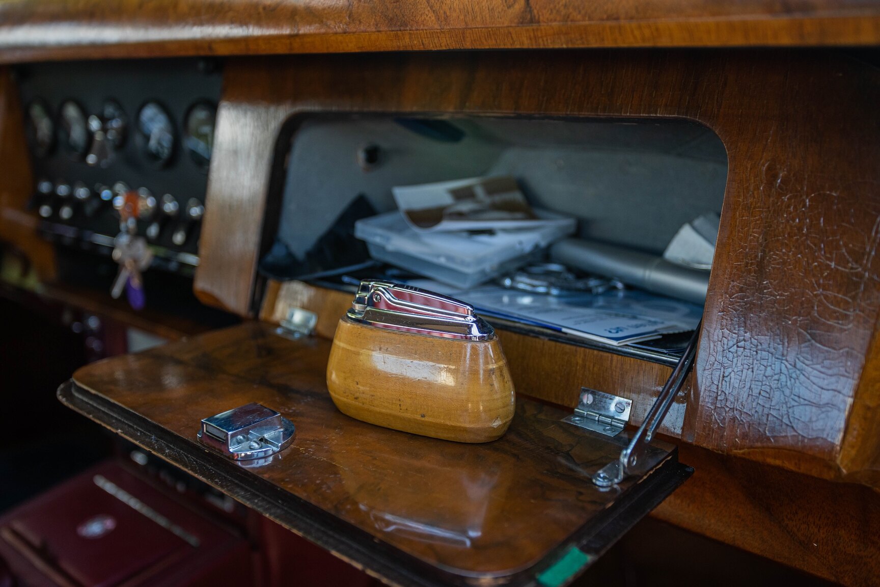 Interior image of 1968 Jaguar 340 XK Mark II