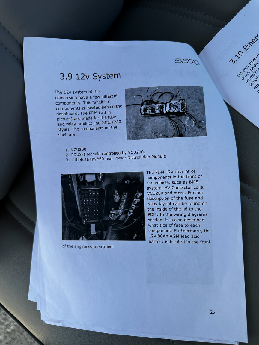 Dokumentation för 1956 FORD F100 Electric