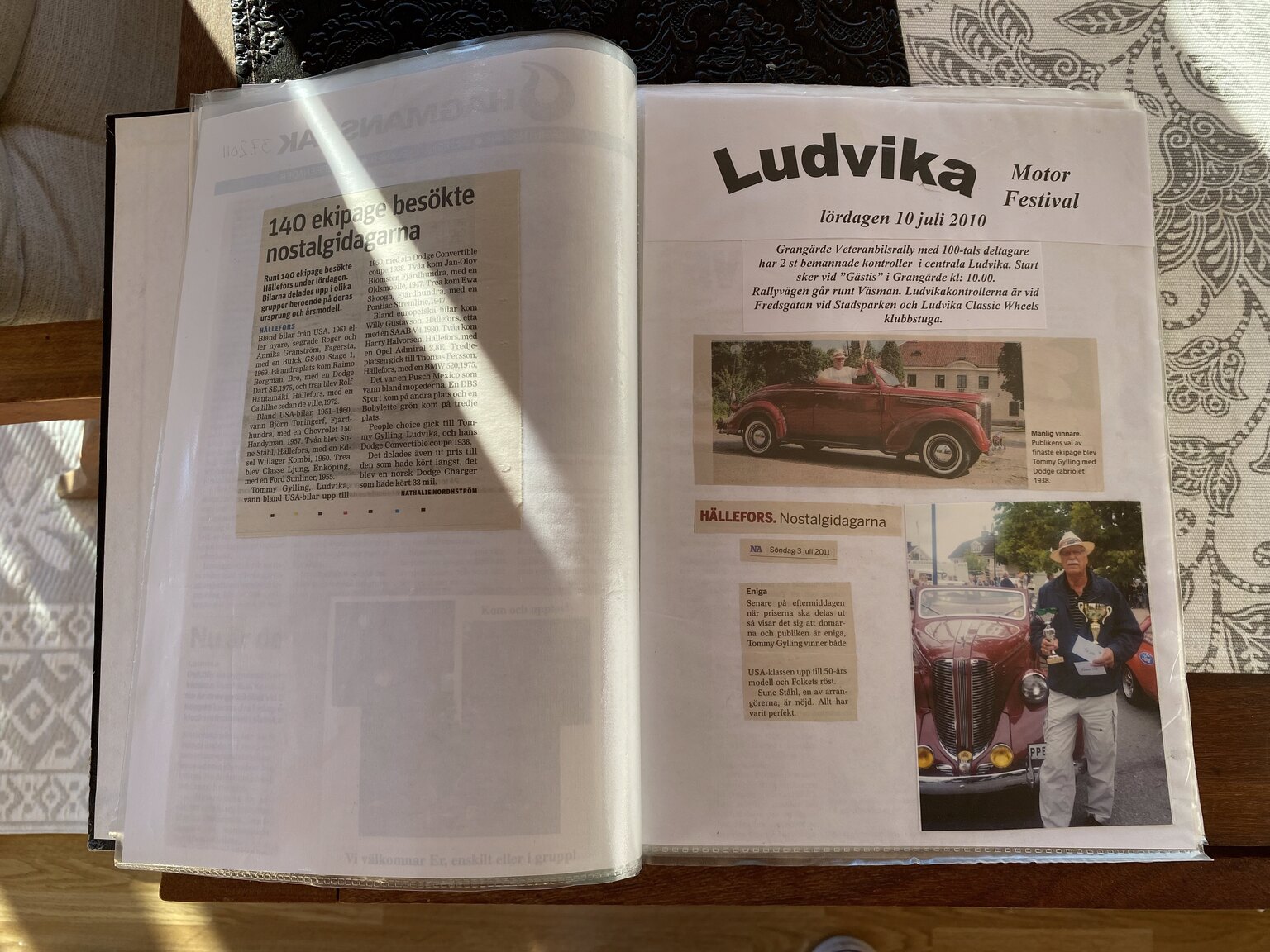 Documentation for 1938 Dodge Six Convertible Coupé