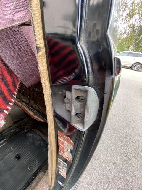 Interiörbild 1955 Volkswagen Beetle 1200