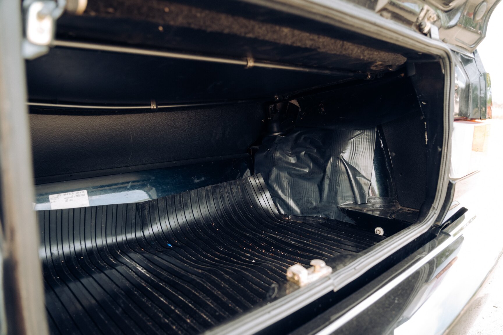 Interiörbild 1991 VW Golf Cabriolet "Etienne Aigner Edition"