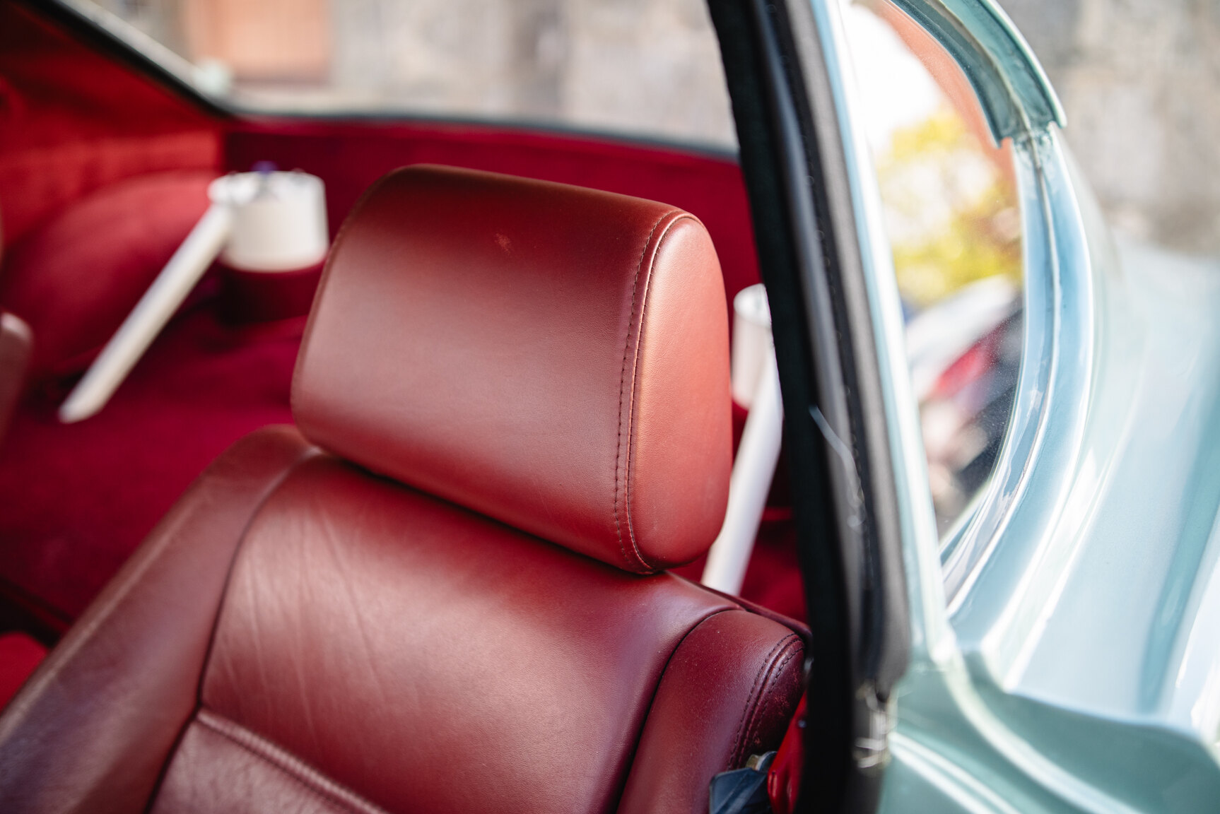 Interiörbild 1966 Volvo P1800 V8 Custom