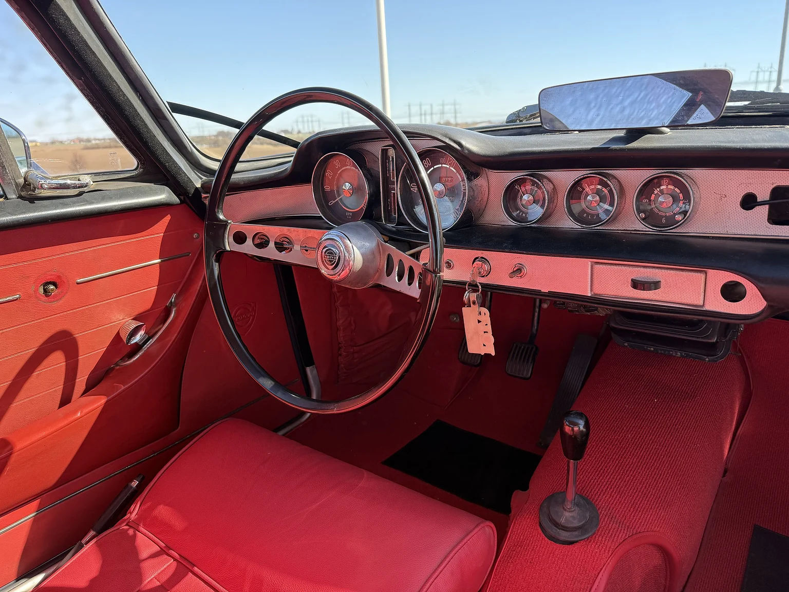 Interiörbild 1966 Volvo P 1800S (28)