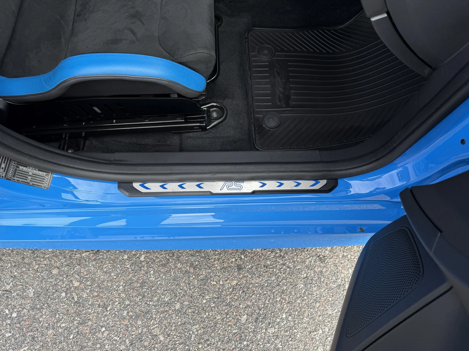 Interior image of 2018 Ford Focus RS (47)