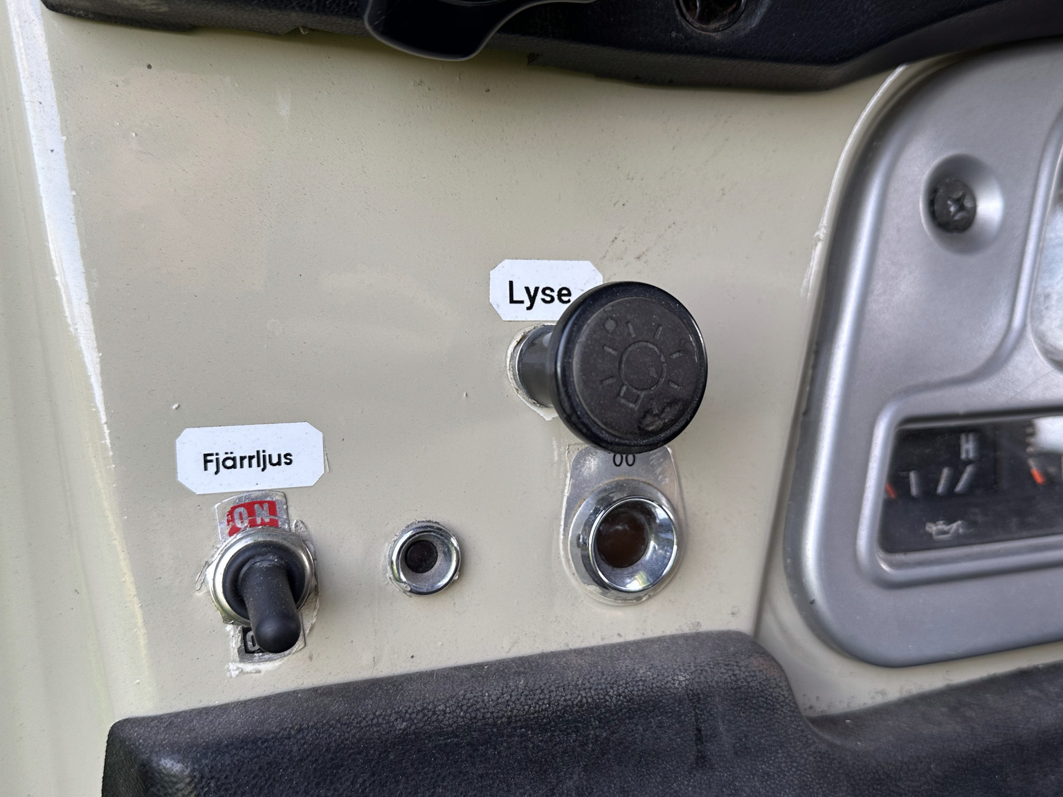 Interiörbild 1985 Toyota Land Cruiser BJ 42