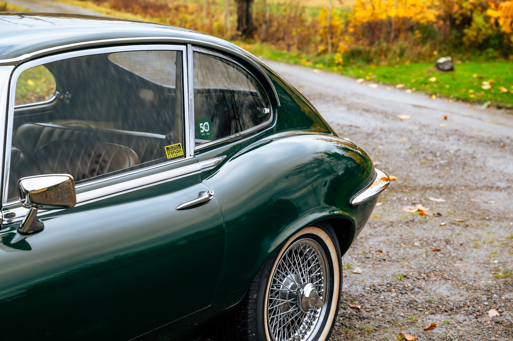 Exteriörbild på 1973 Jaguar E-Type V12