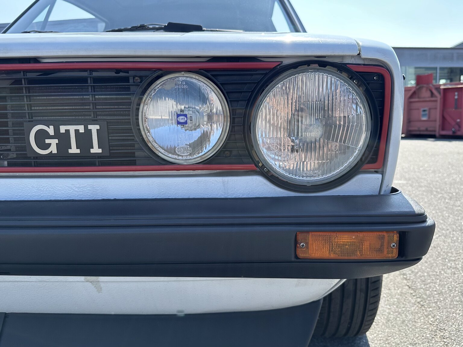 Aussenfoto 1984 Volkswagen Golf GTI 