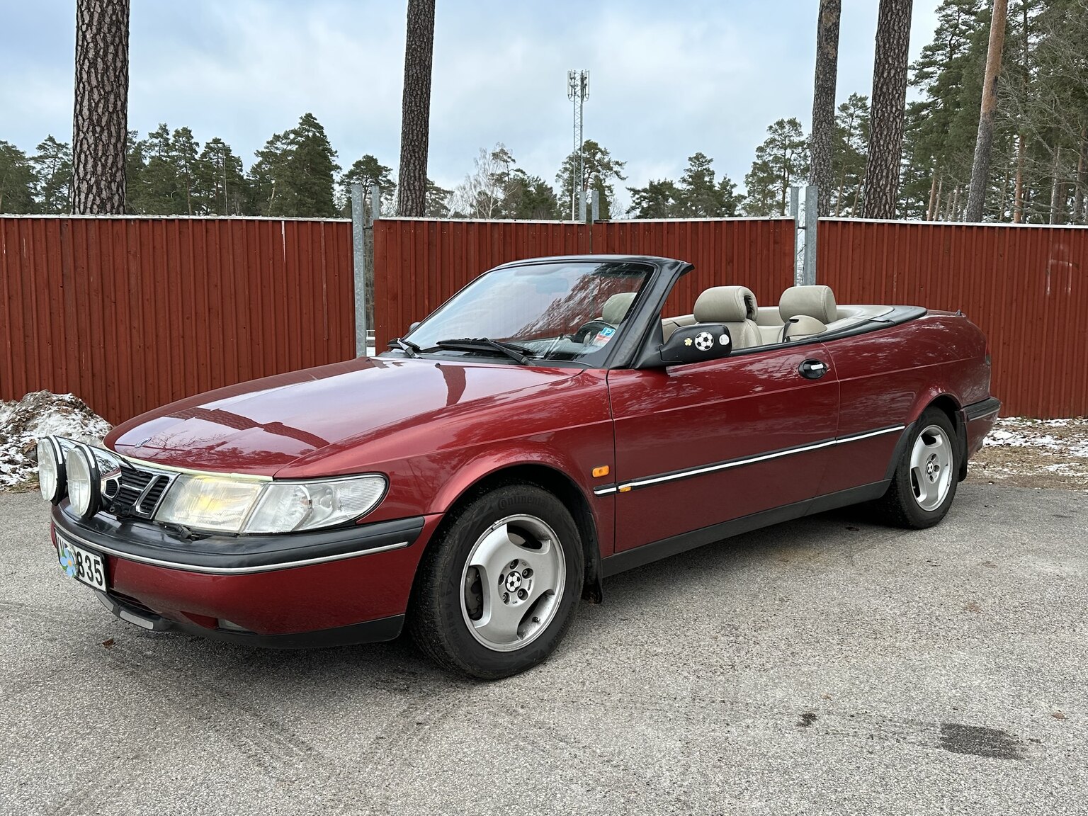 Exteriörbild på 1997 Saab 900 Cabriolet - En ägare
