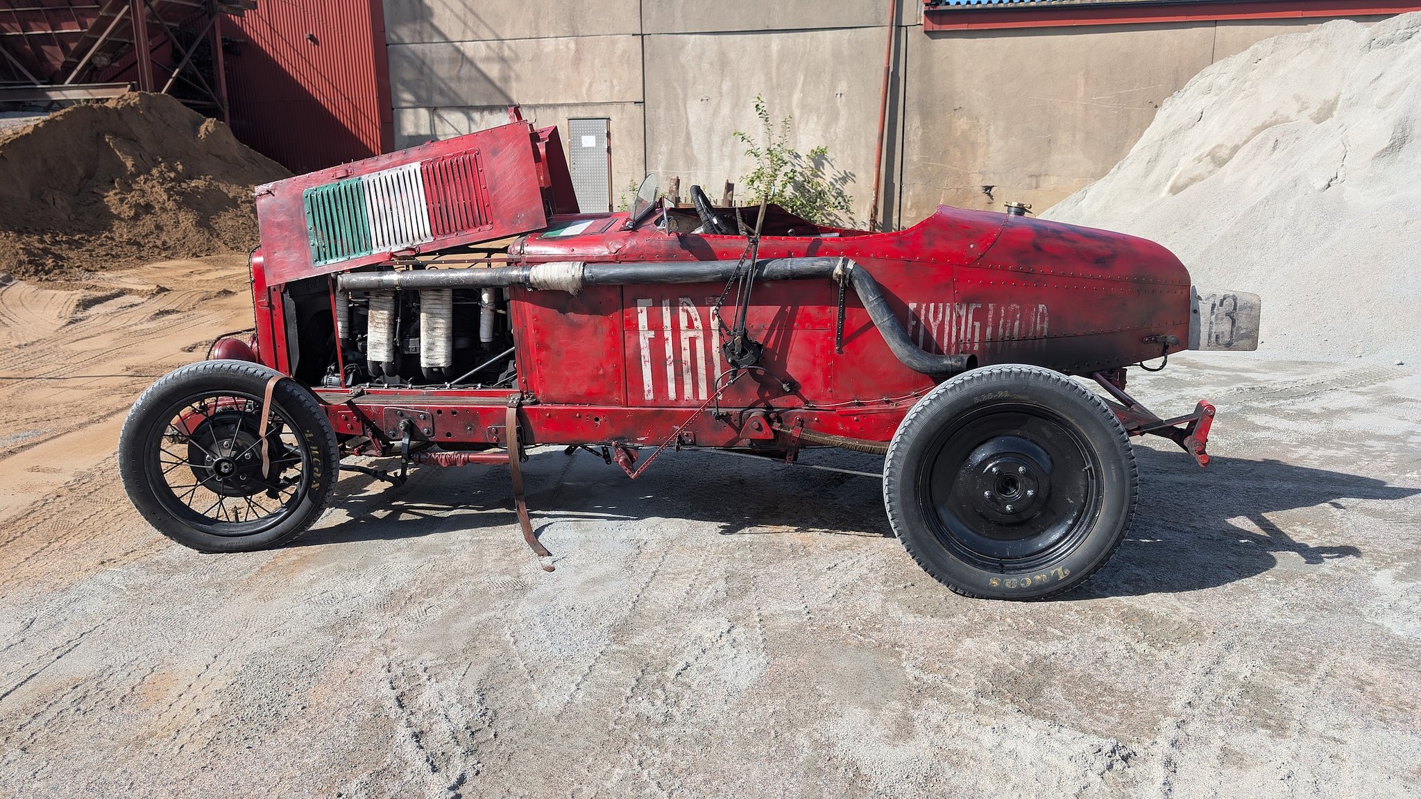Image of 1929 FIAT 321C (521c) "Flying Fiona" mechanics