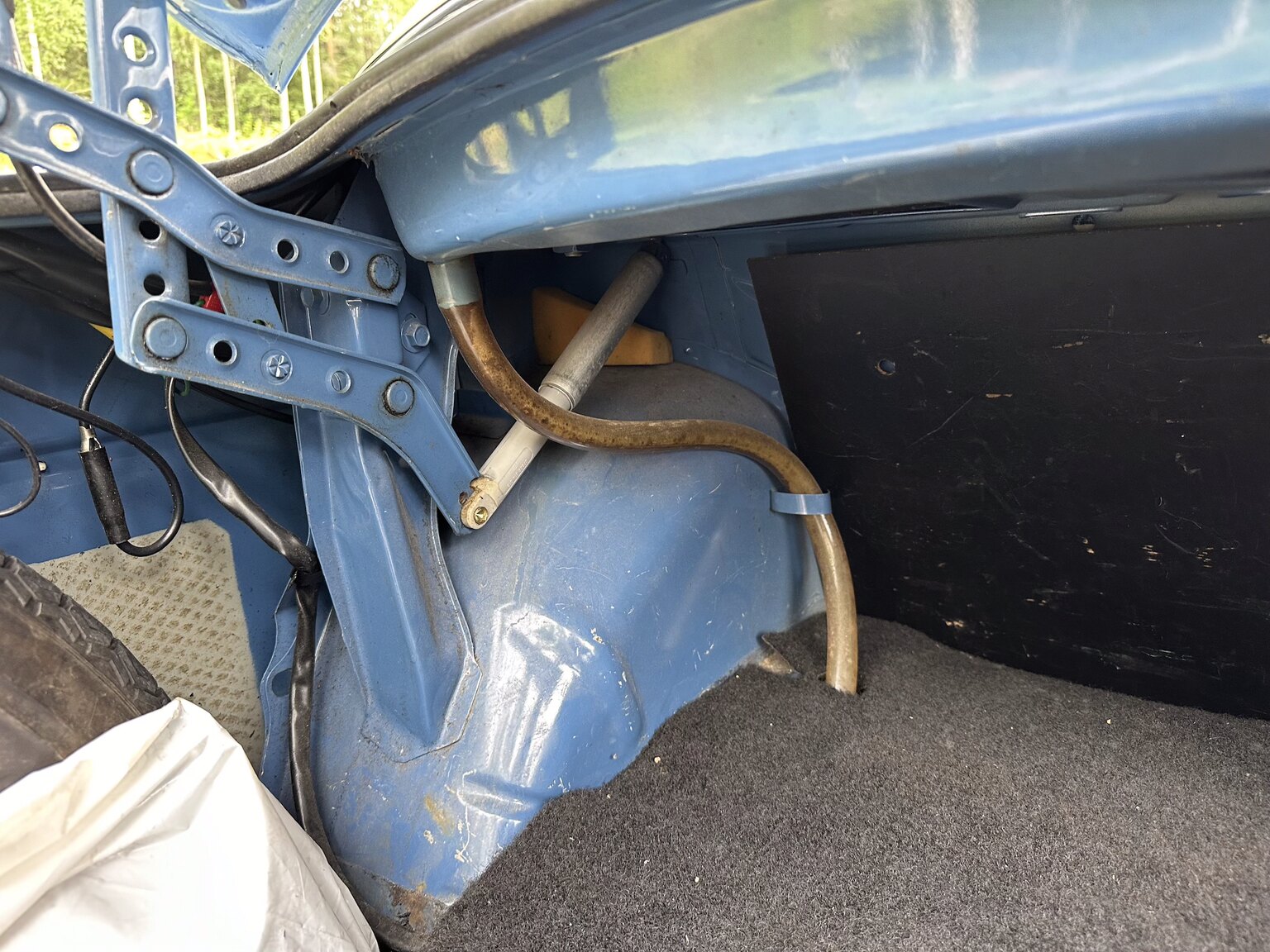 Interiörbild 1986 Volvo 244