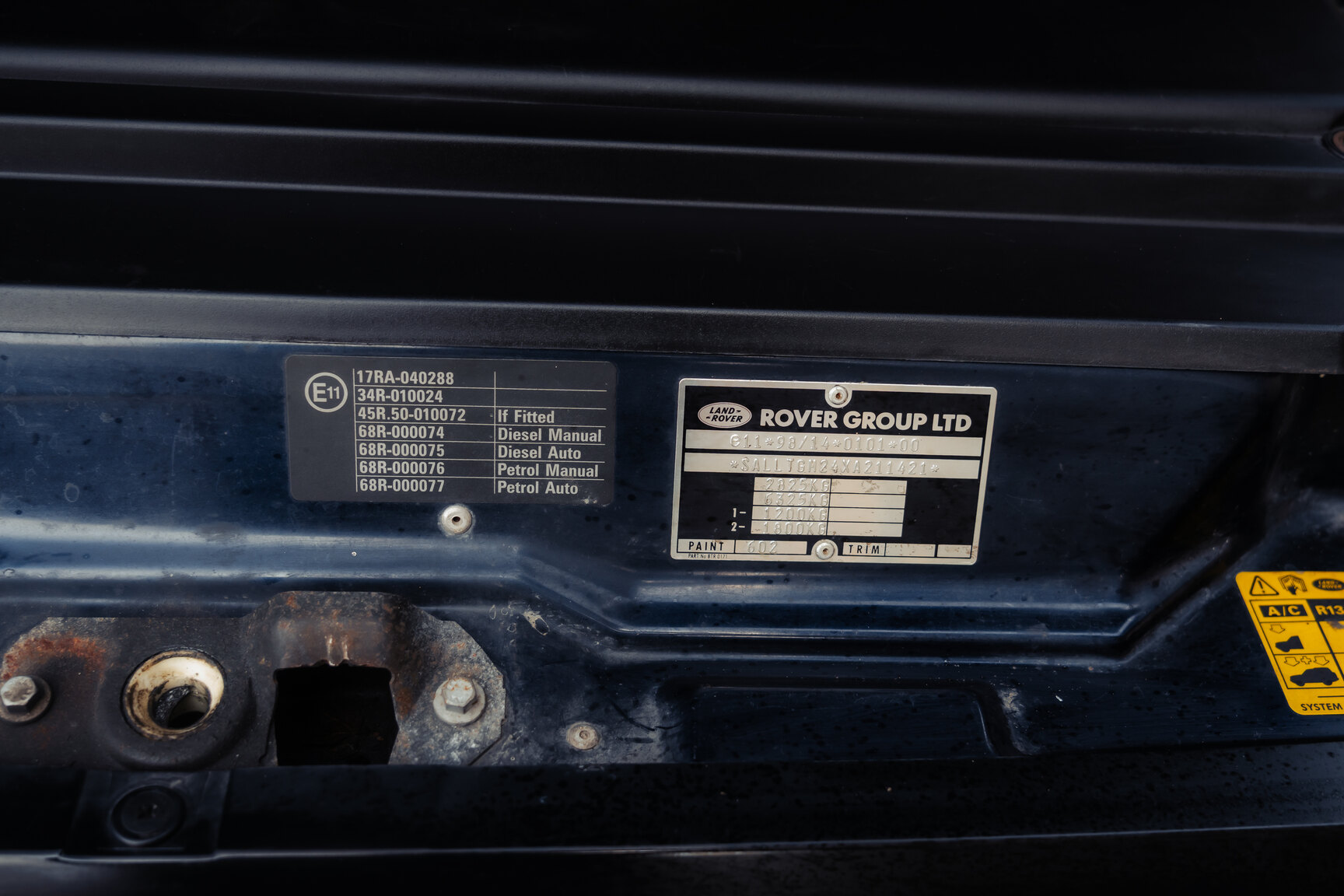 1999 Landrover Discovery II V8, Mekanik