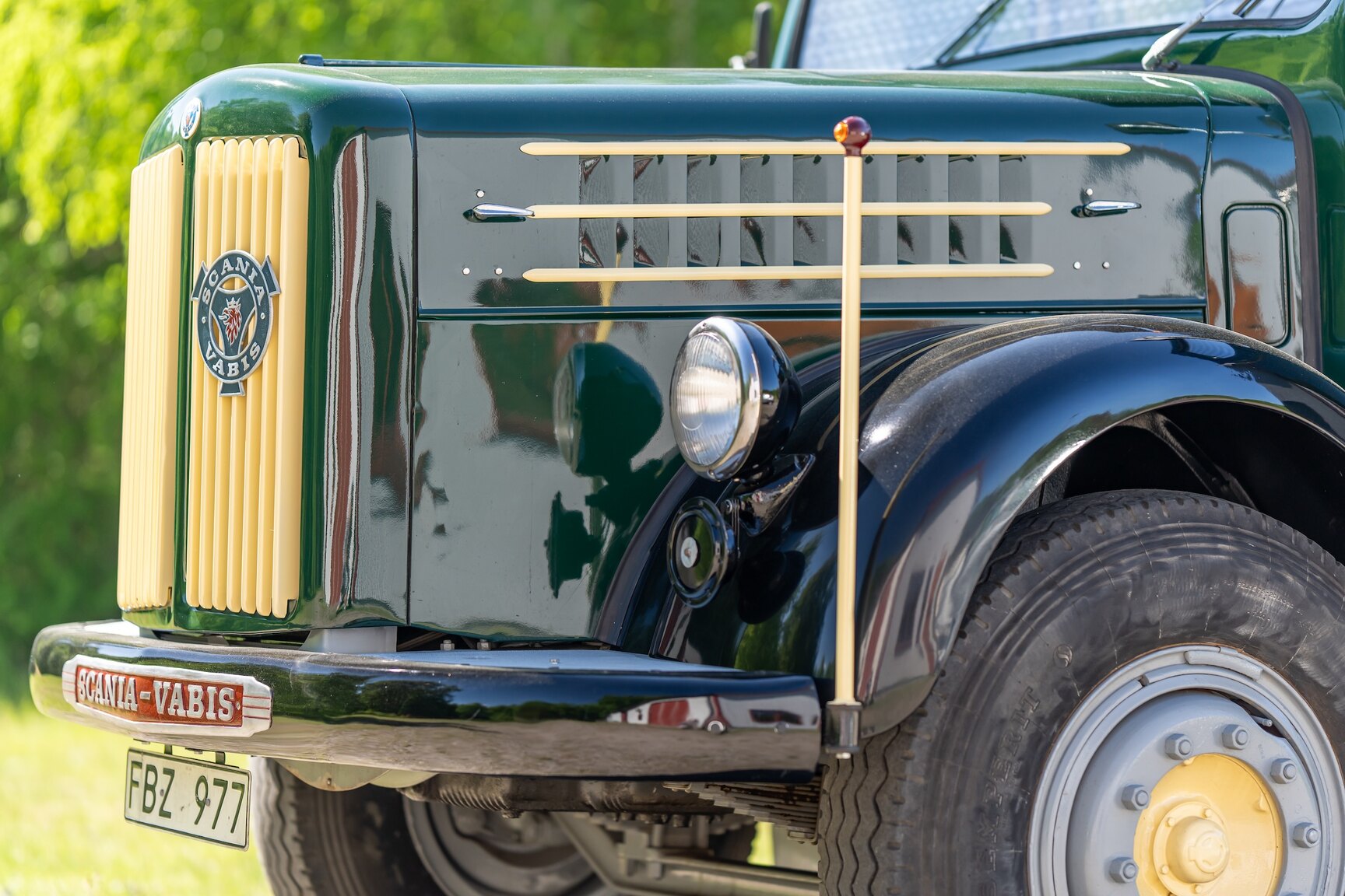 Exteriörbild på 1956 Scania Vabis L71