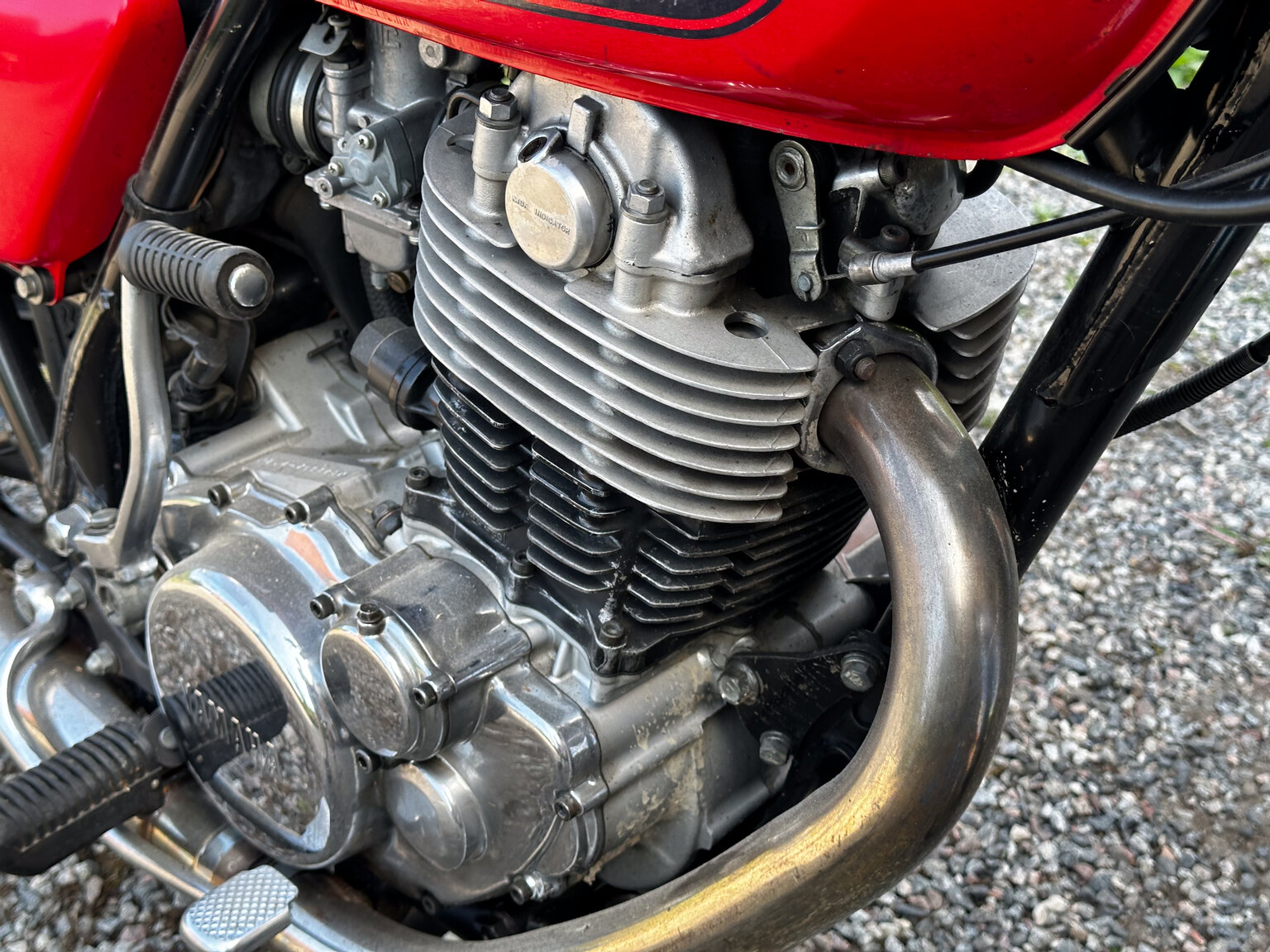 Image of 1979 Yamaha SR500 mechanics