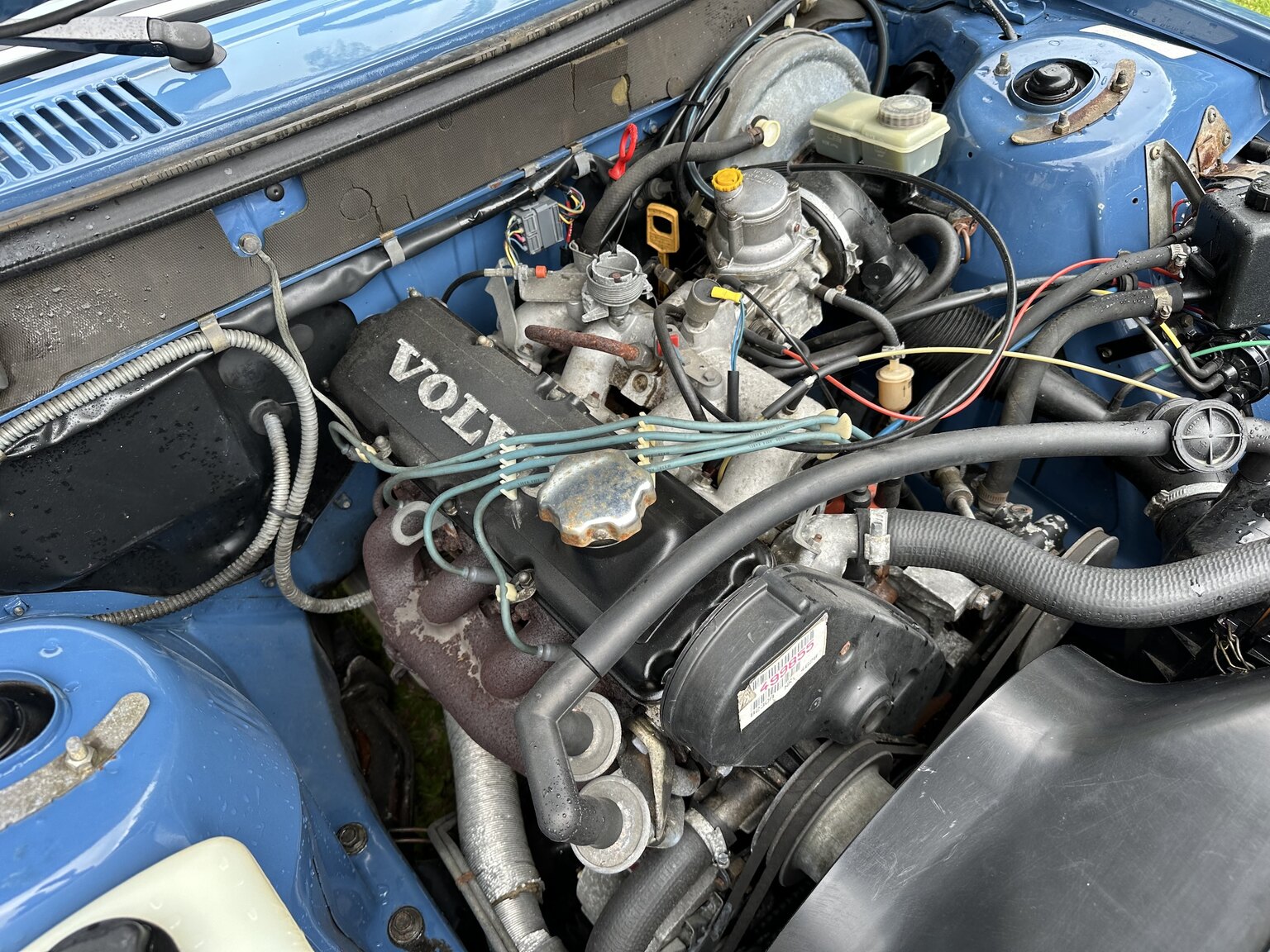 1986 Volvo 244, Mekanik