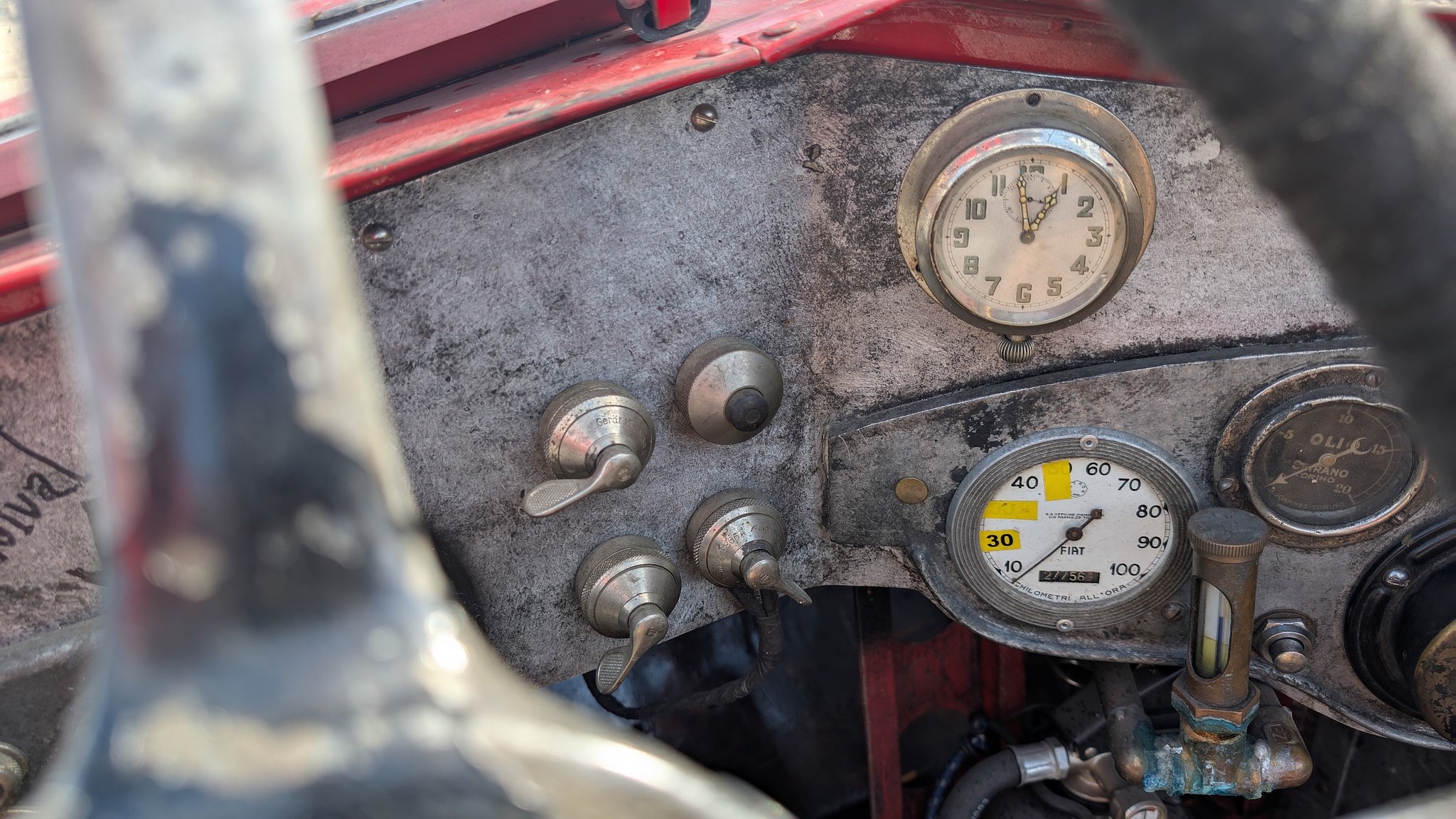 Interior image of 1929 FIAT 321C (521c) "Flying Fiona"
