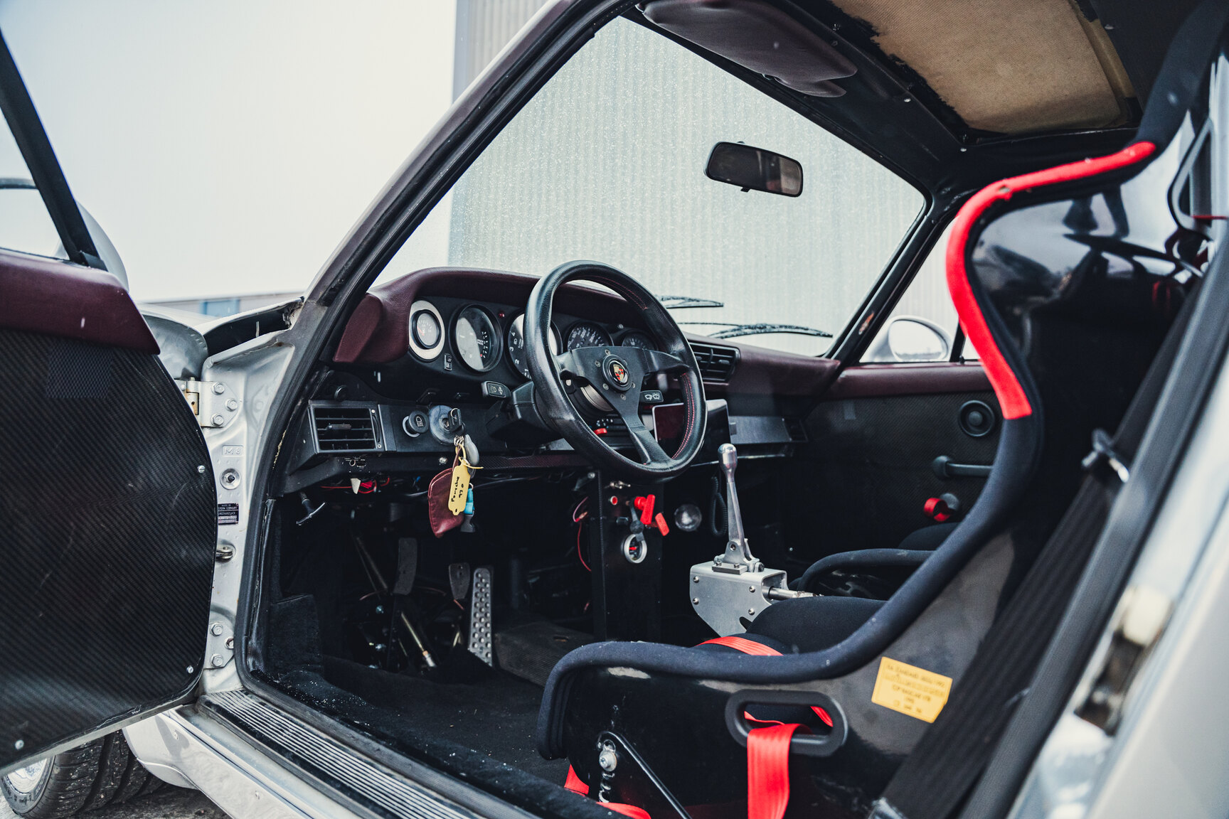 Interiörbild 1978 Porsche 911 930 Turbo