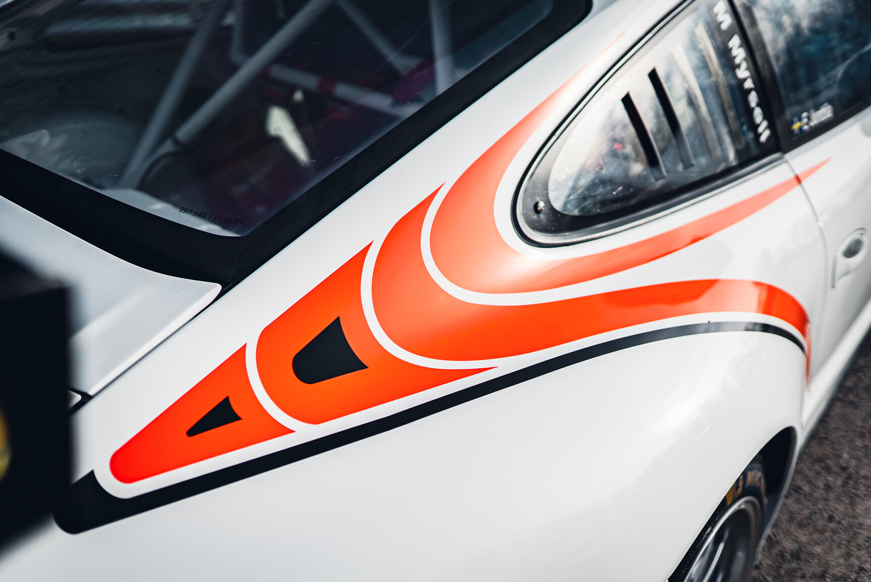 Exterior image of 2011 Porsche 911 GT3 Rally Car