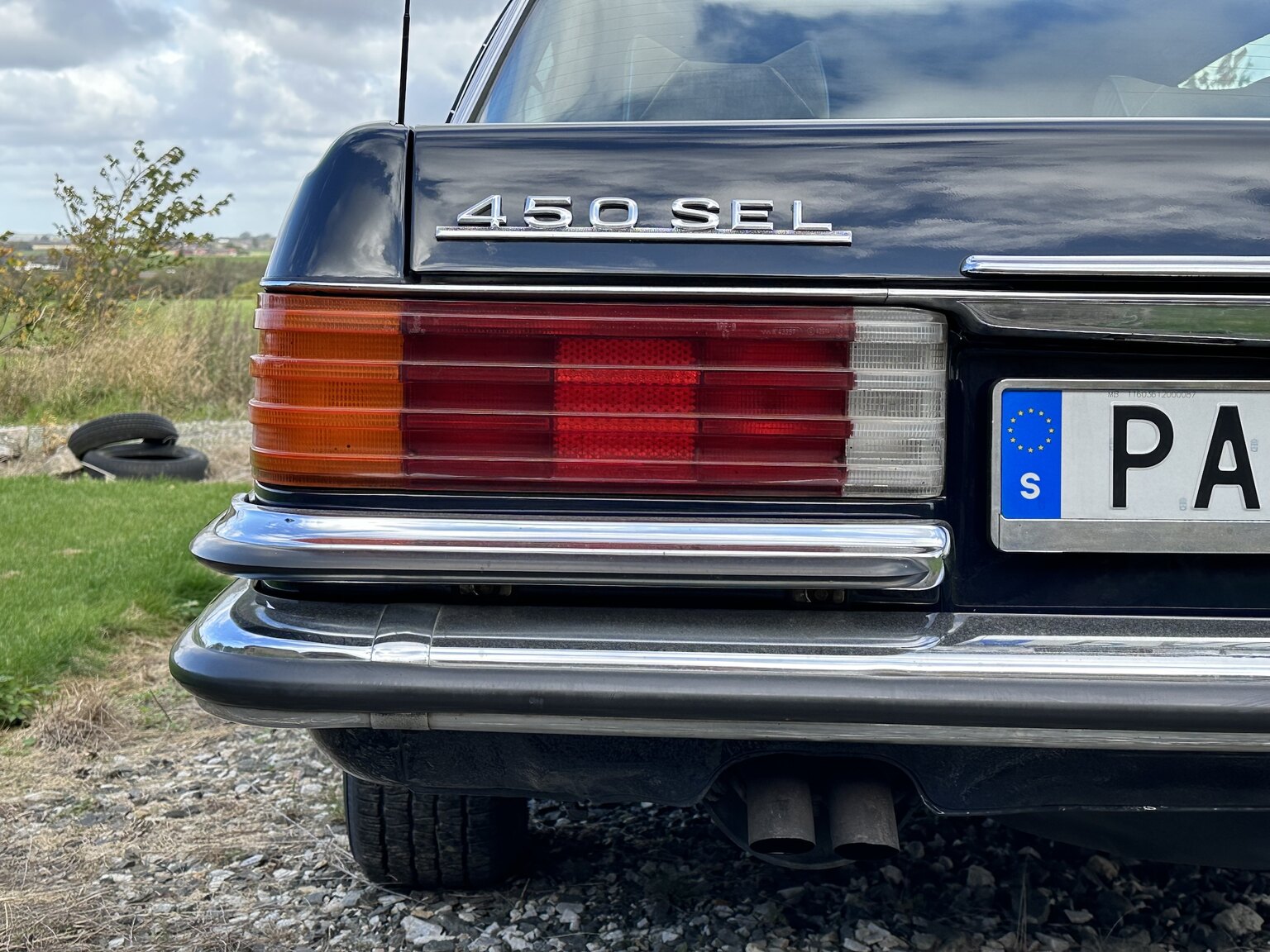 Exteriörbild på 1975 Mercedes-Benz 450 SEL 6.9 Bepansrad 