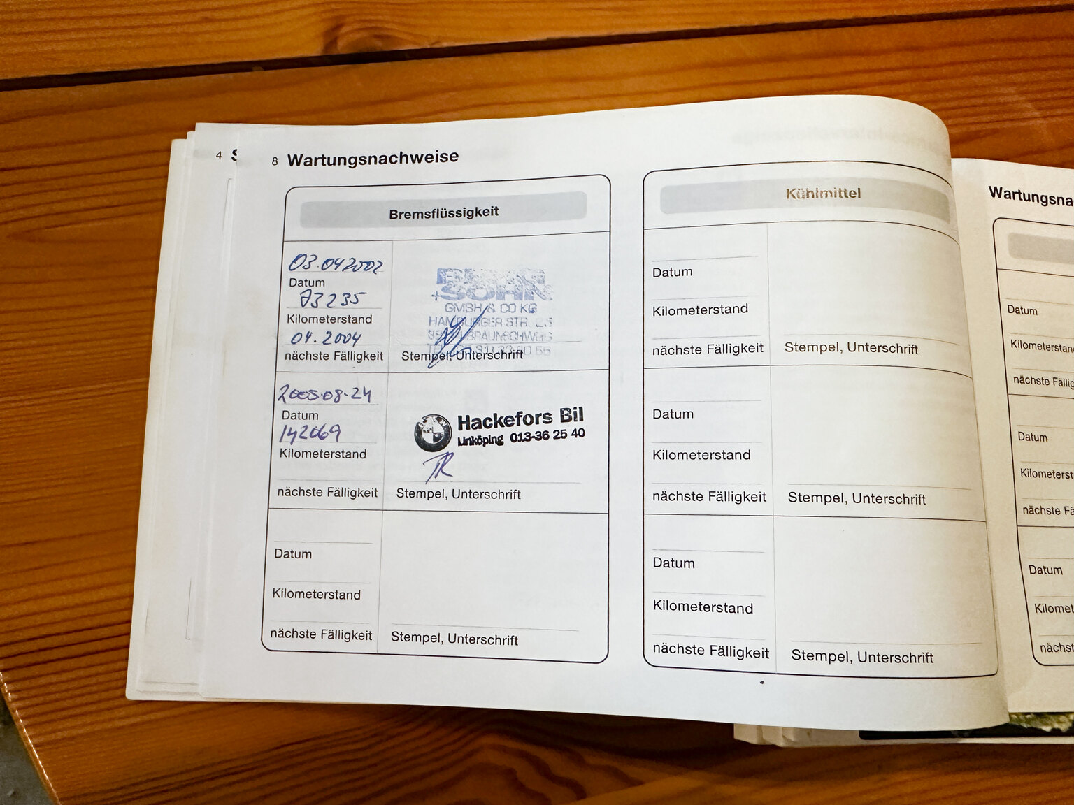 Dokumentation för 2000 BMW M5 E39