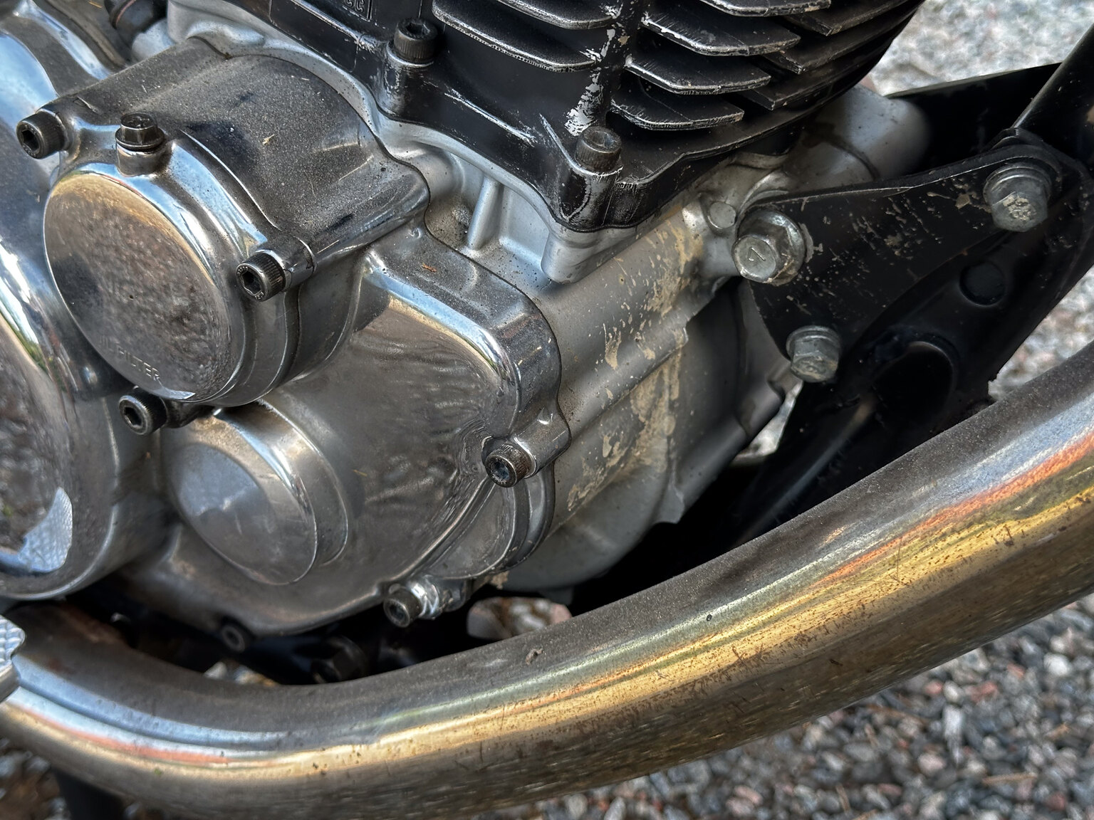 Image of 1979 Yamaha SR500 mechanics