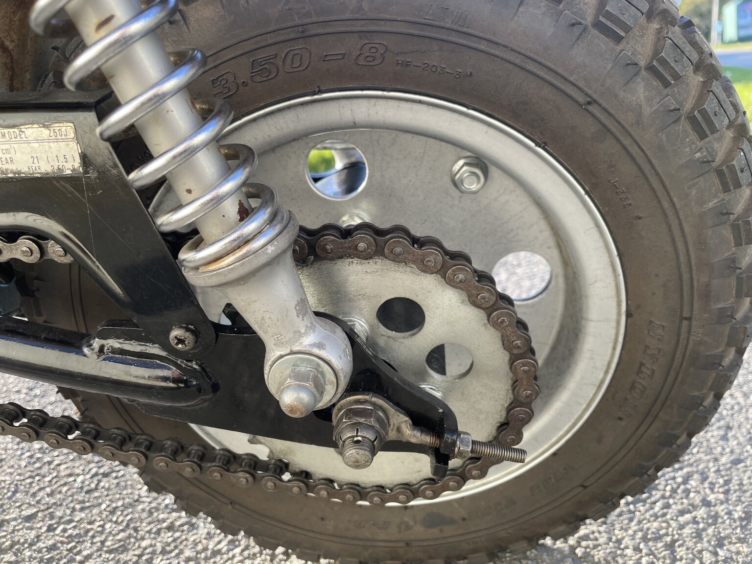 Image of 1976 Honda Powersports Z50A mechanics