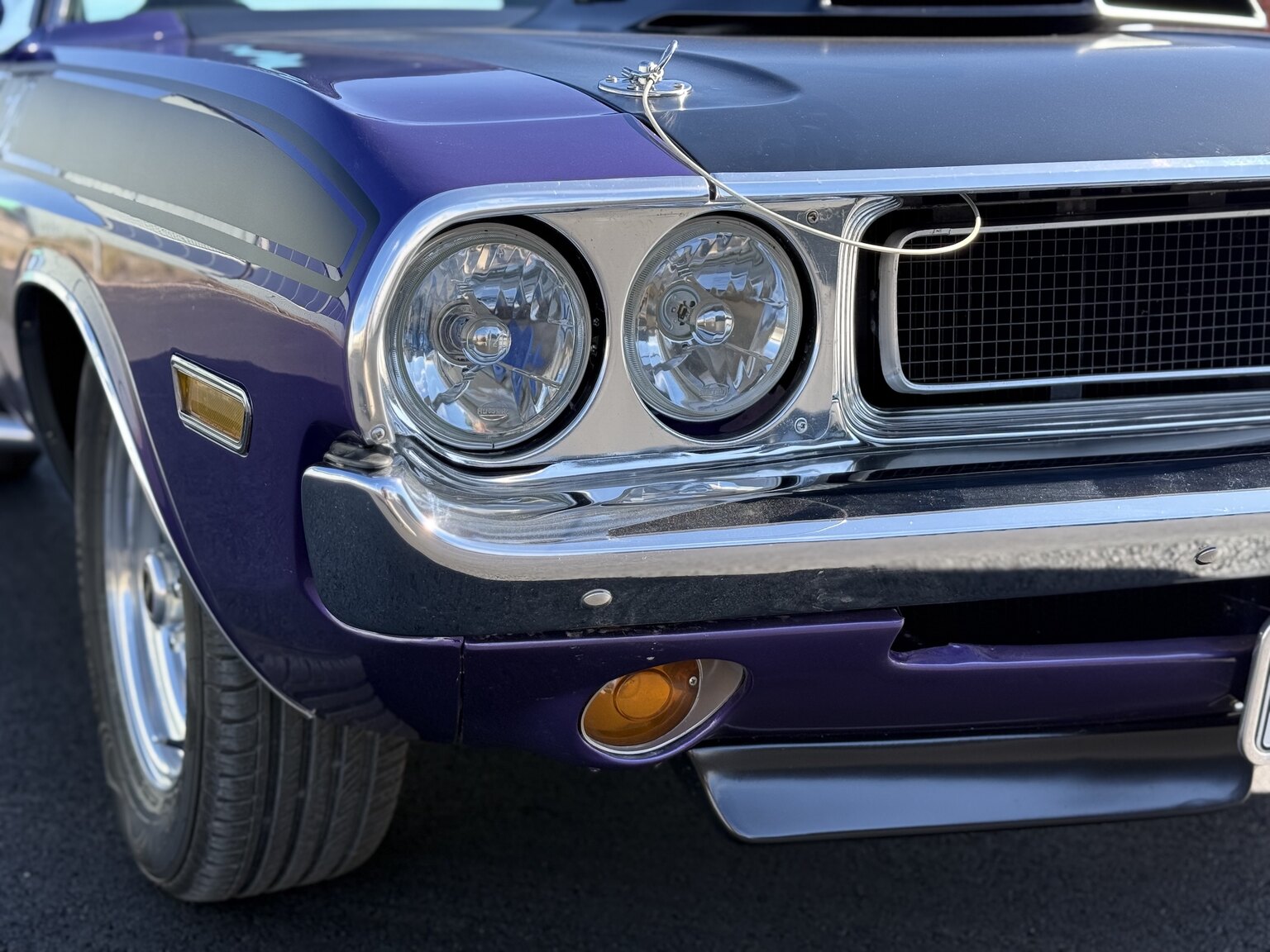 Exteriörbild på 1970 Dodge Challenger T/A 440 cui