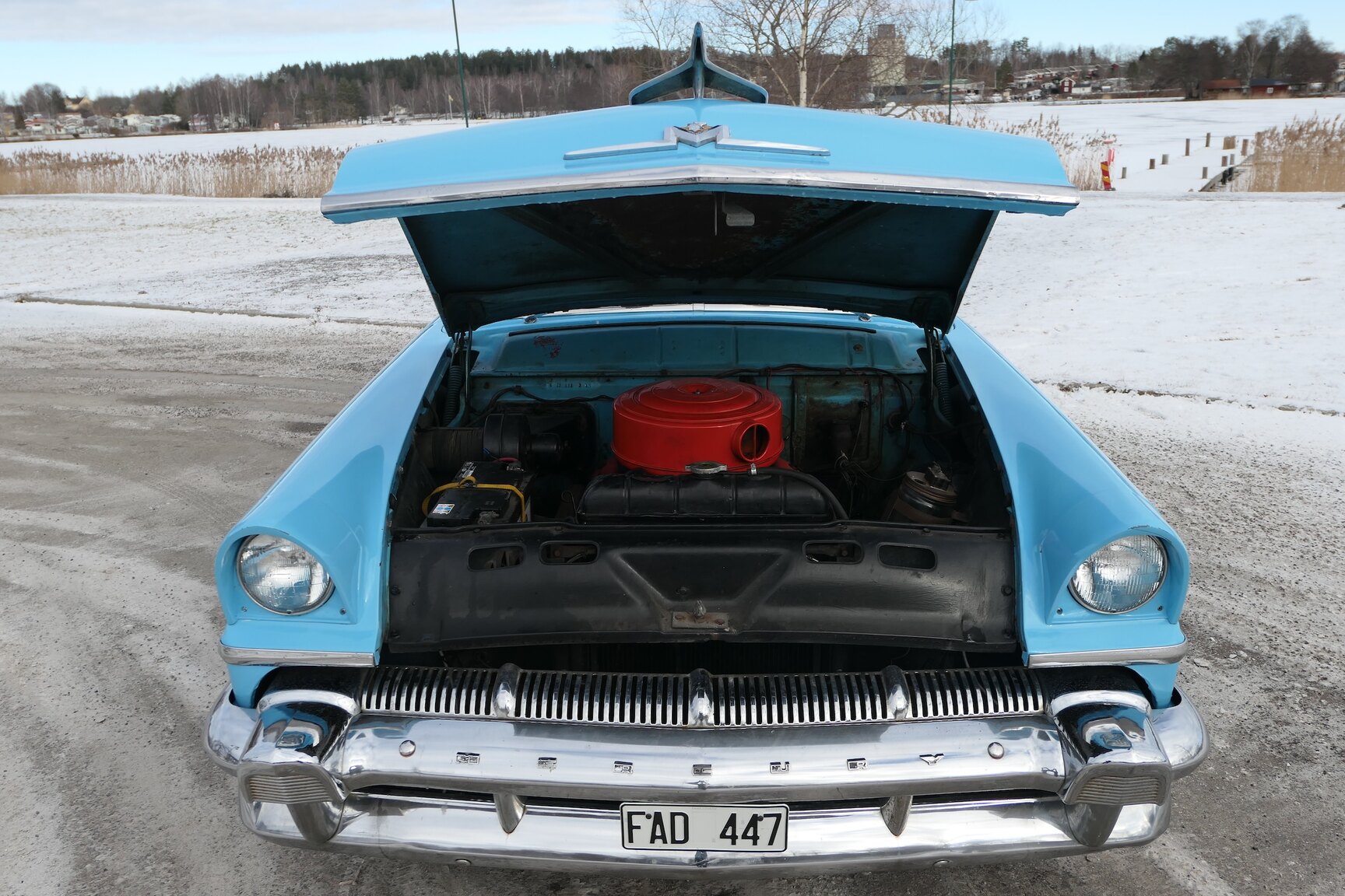 Image of 1956 Mercury Custom 5.1 V8 mechanics
