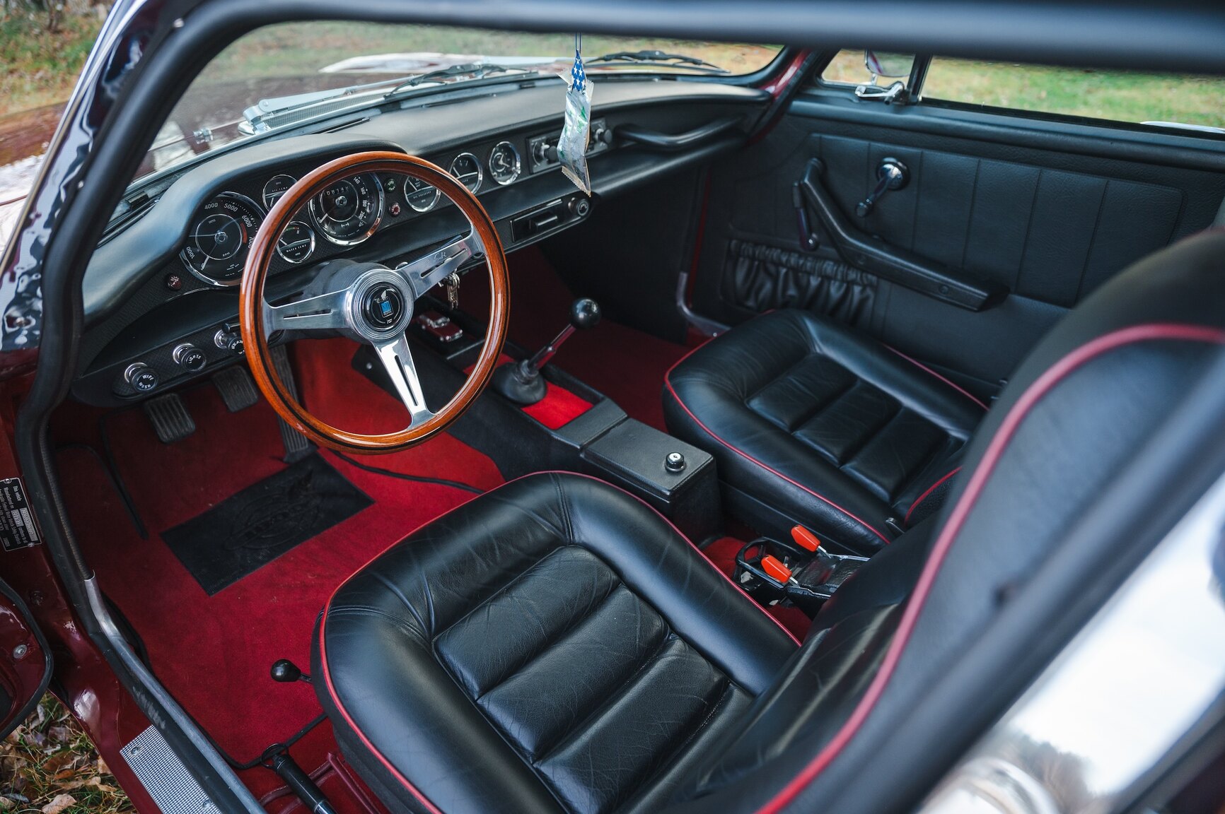 Interiörbild 1972 Volvo 1800 ES