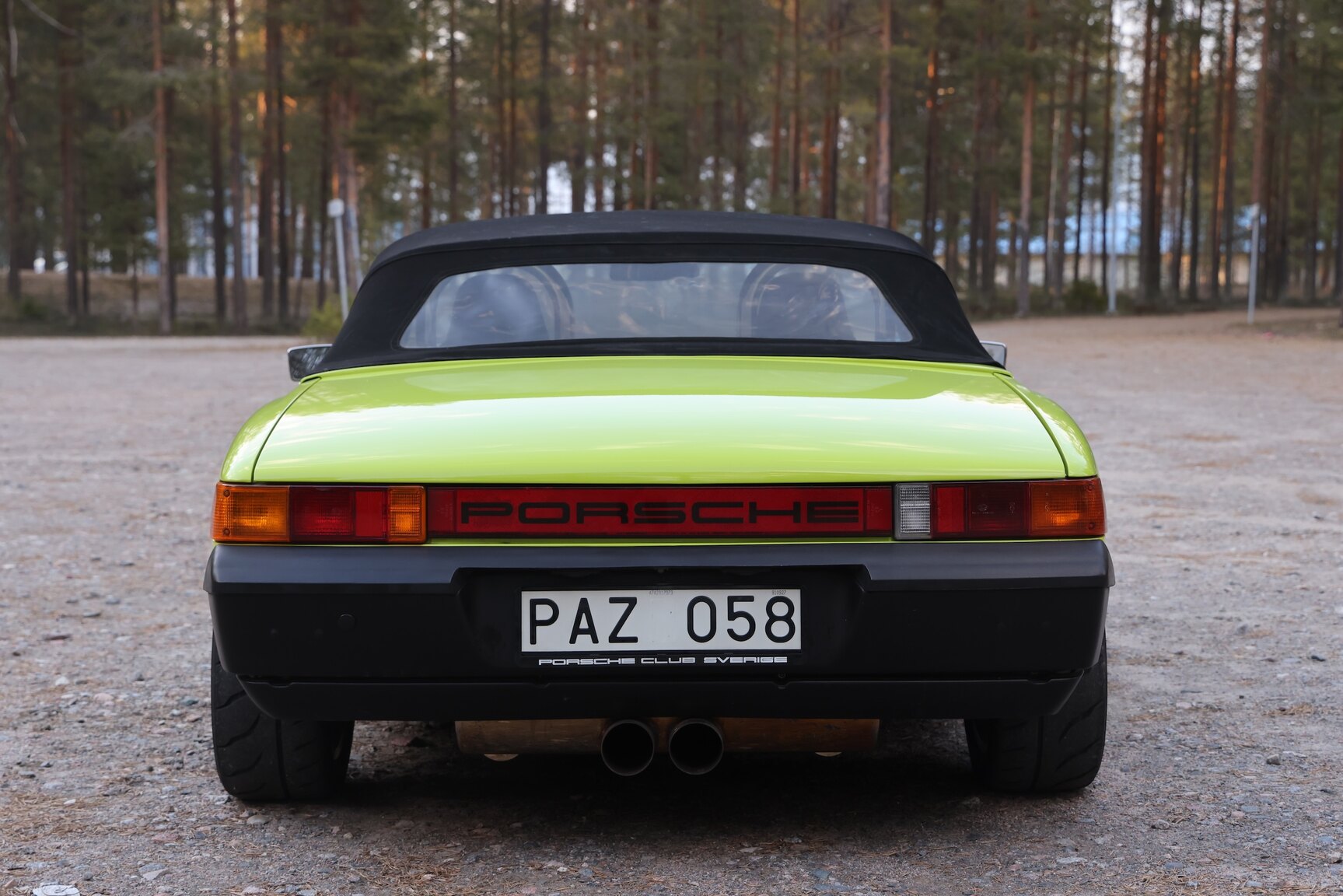 Exterior image of 1974 Porsche 914/'6'-3.2 Speedster