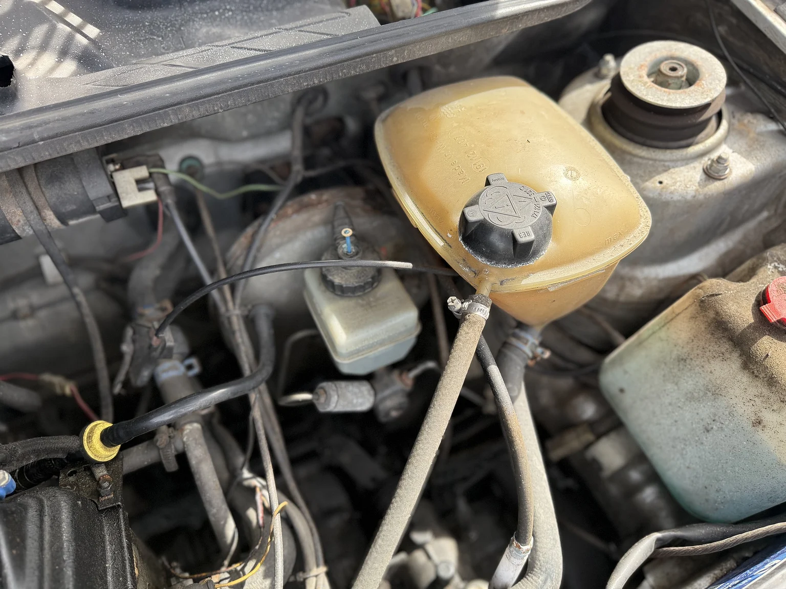 1987 VW Golf Cabriolet (5), Mekanik