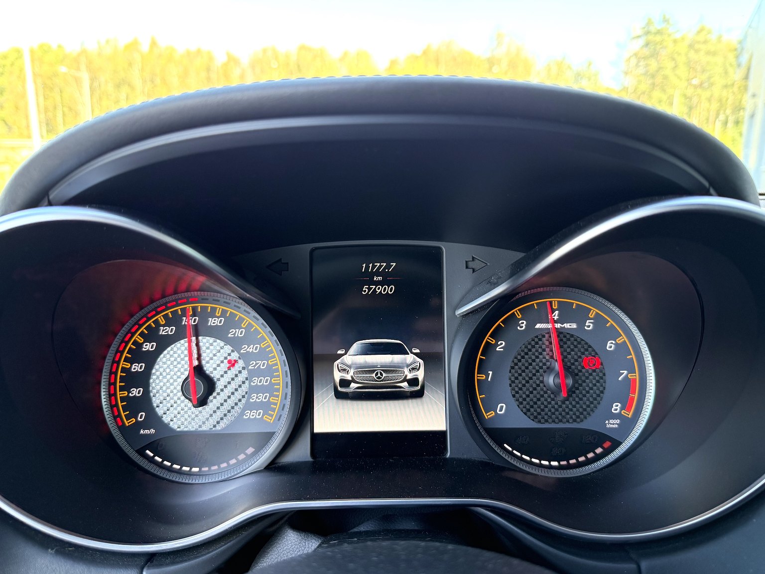 Interior image of 2015 Mercedes-AMG GT S