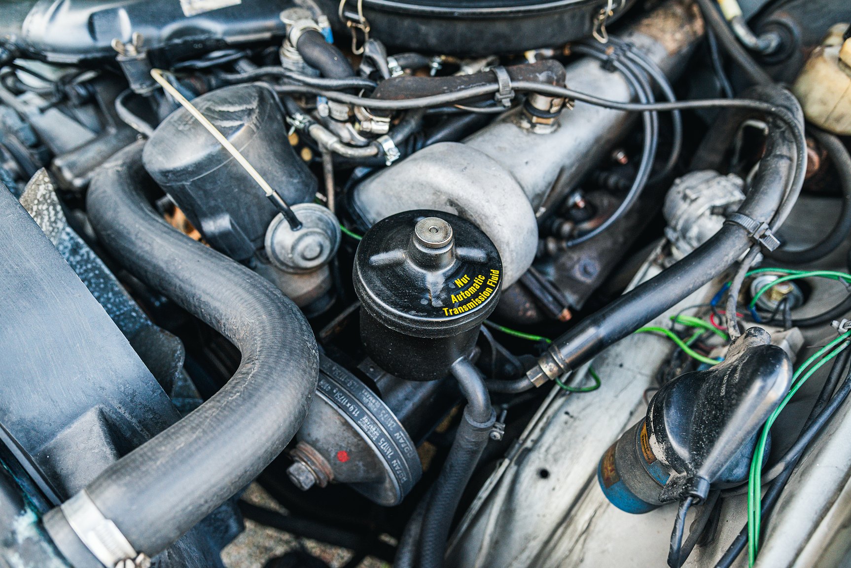 Image of 1972 Mercedes-Benz 350 SL mechanics