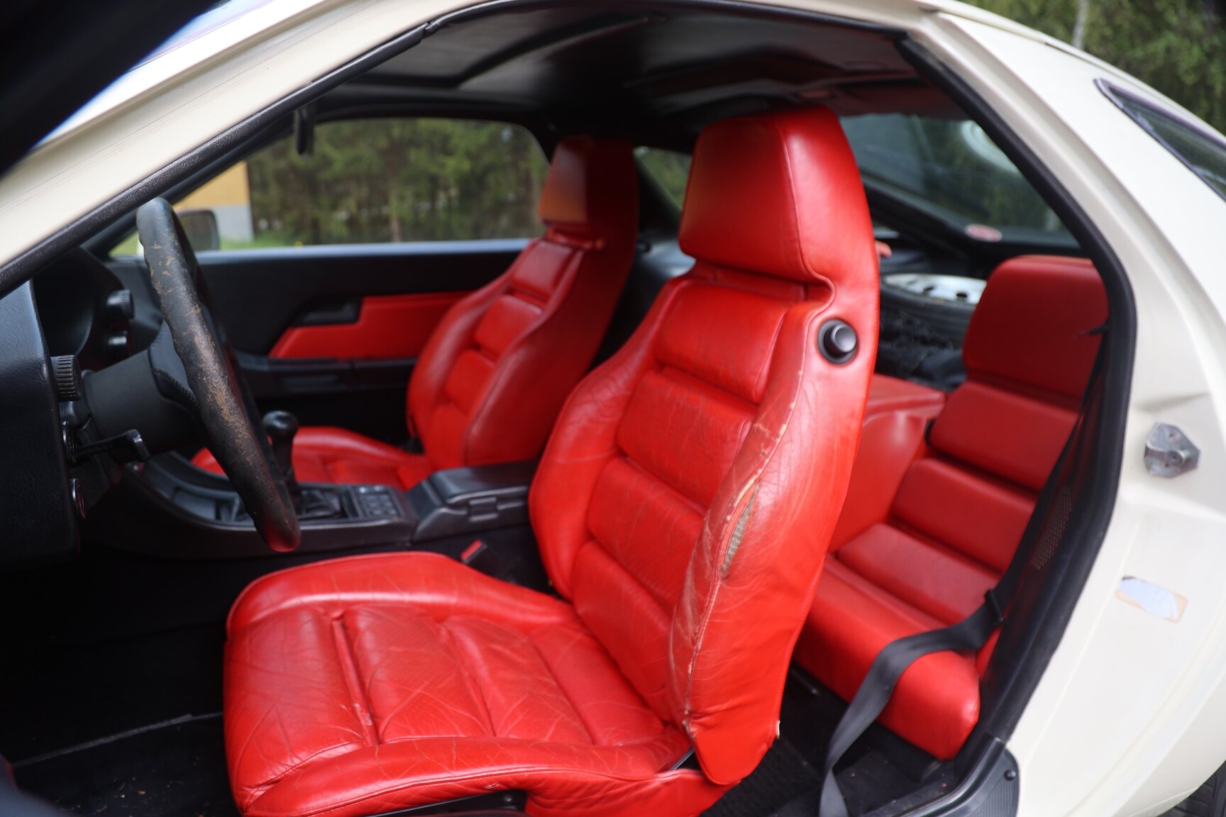 Interiörbild 1981 Porsche 928 S