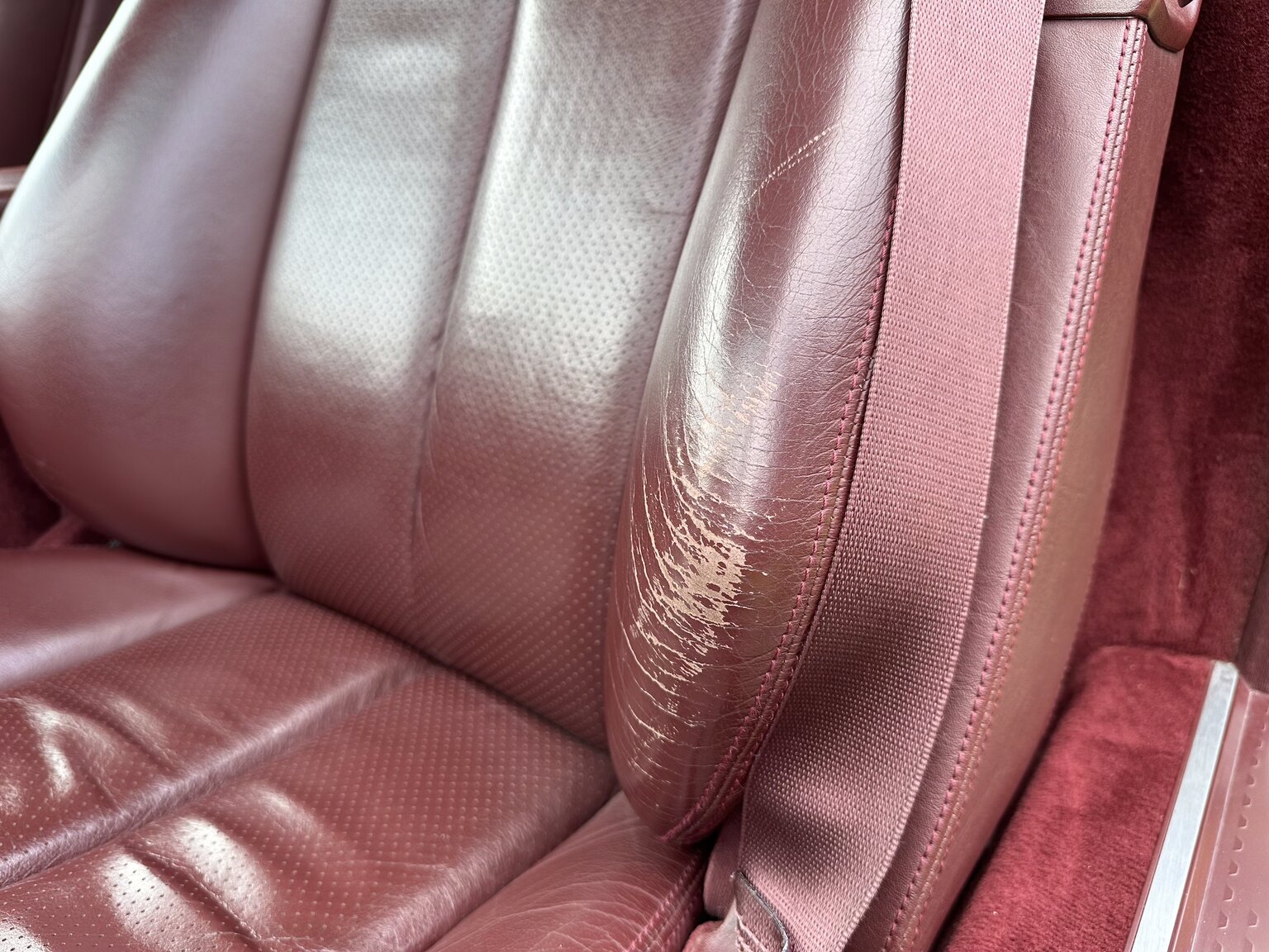 Interiörbild 1992 Mercedes-Benz SL 500