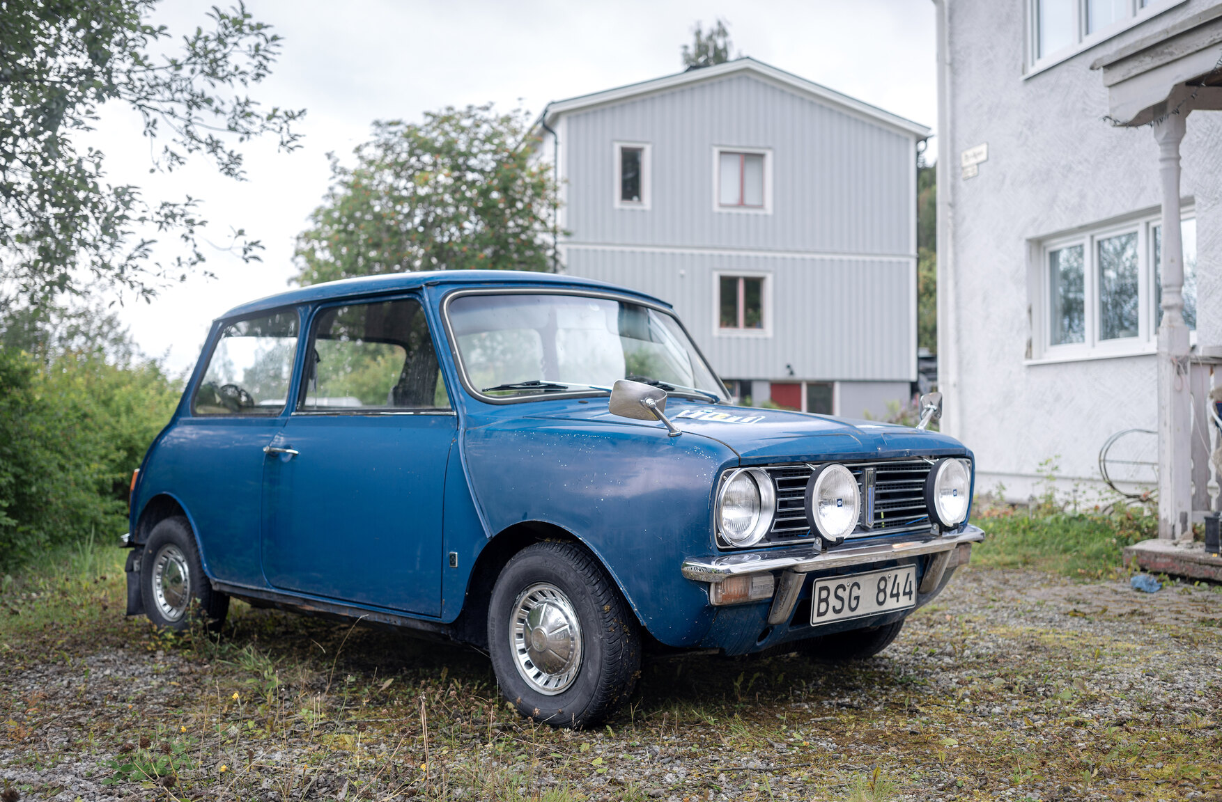 Exteriörbild på 1972 Austin Mini 1000