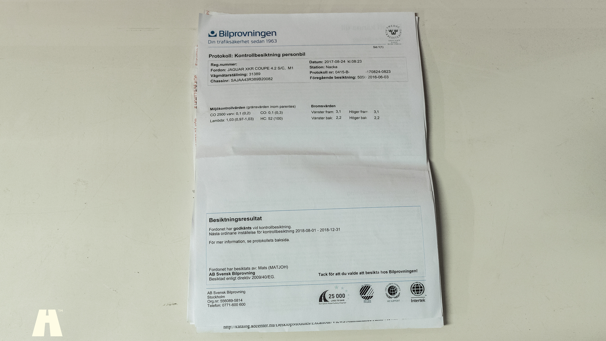Documentation for 2008 Jaguar XKR (4)