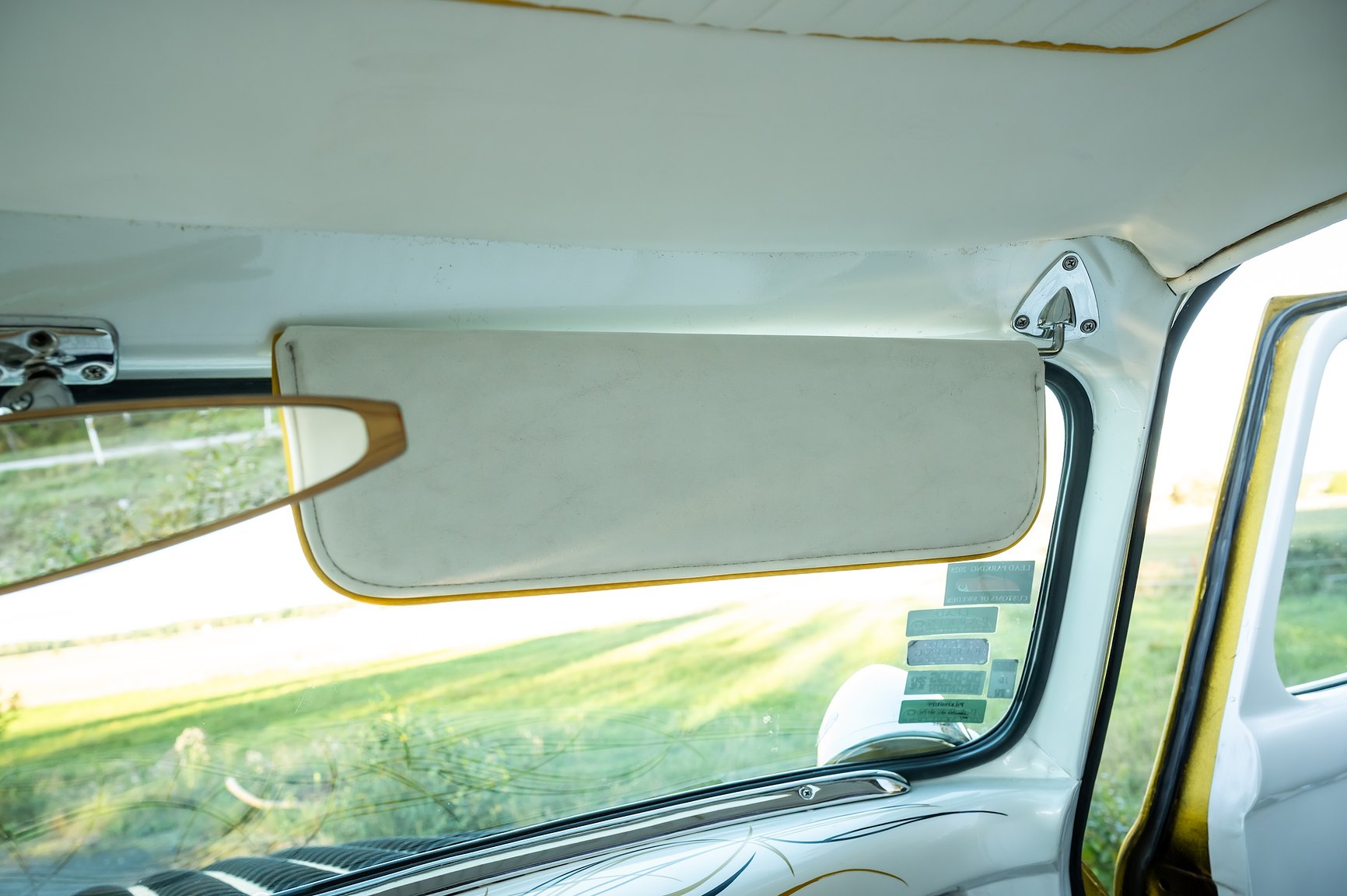 Interiörbild 1955 Ford F-100 Kustom