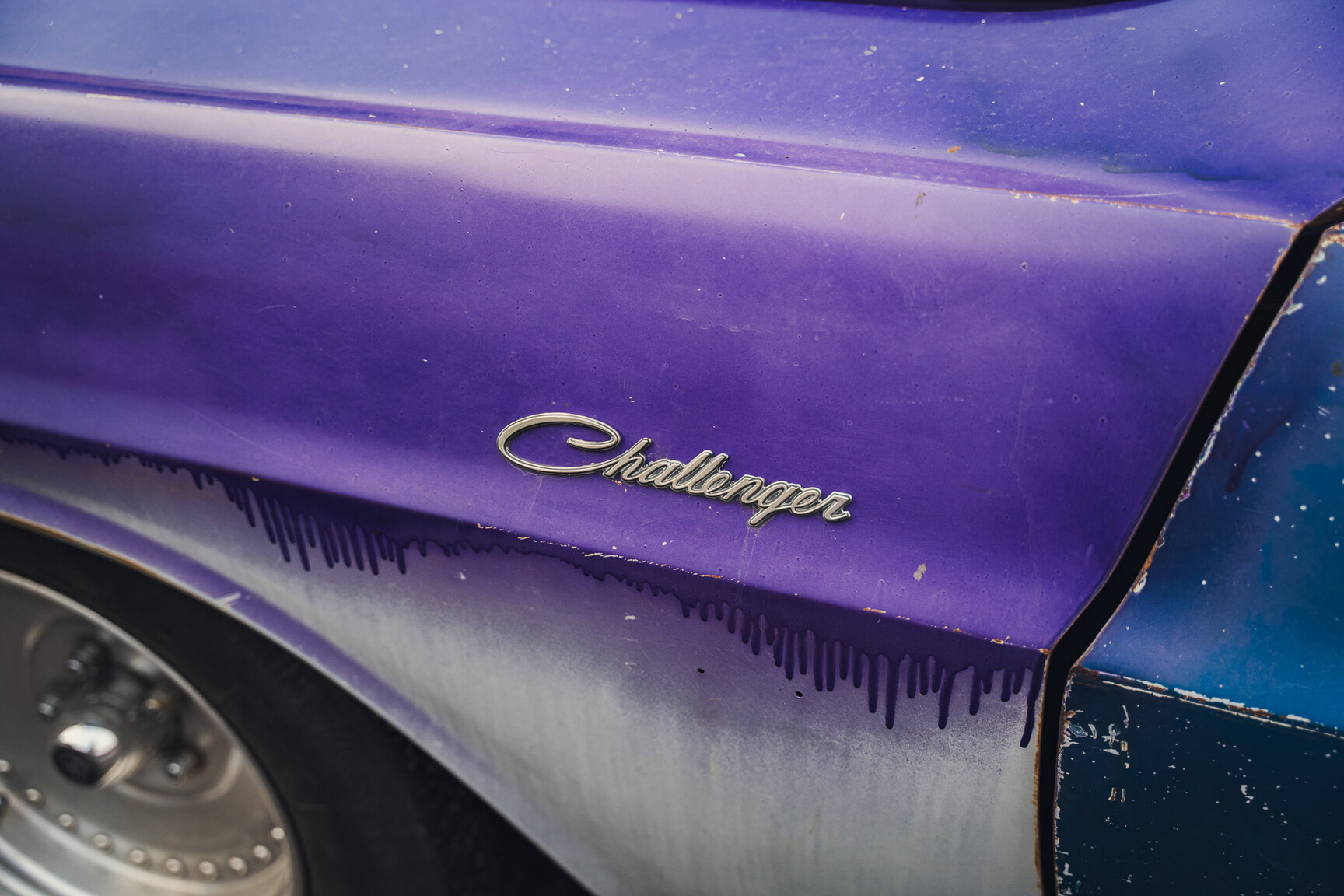 Exteriörbild på 1970 Dodge Challenger - Ett sista race