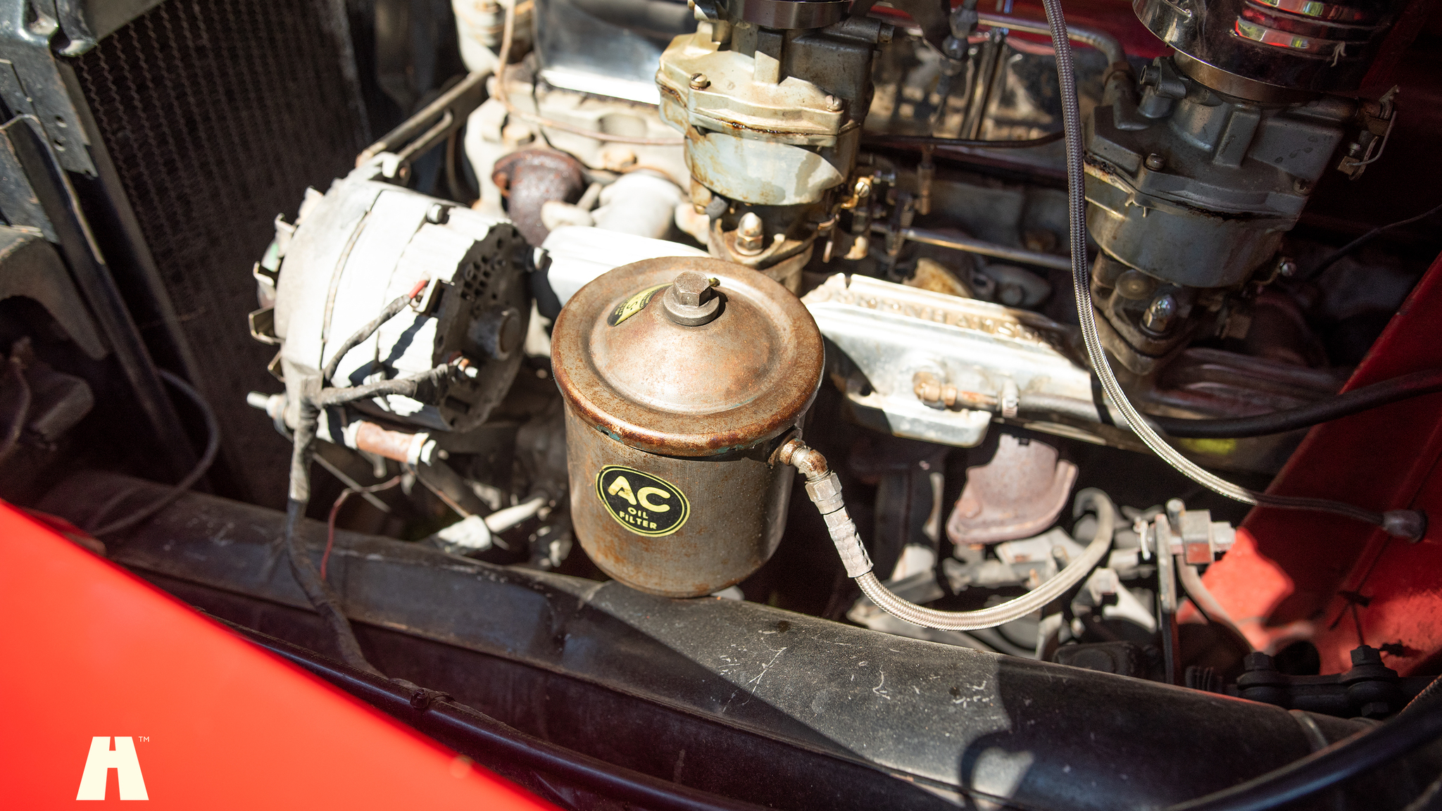 Image of 1952 Chevrolet Sedan Delivery Fire Truck mechanics (15)