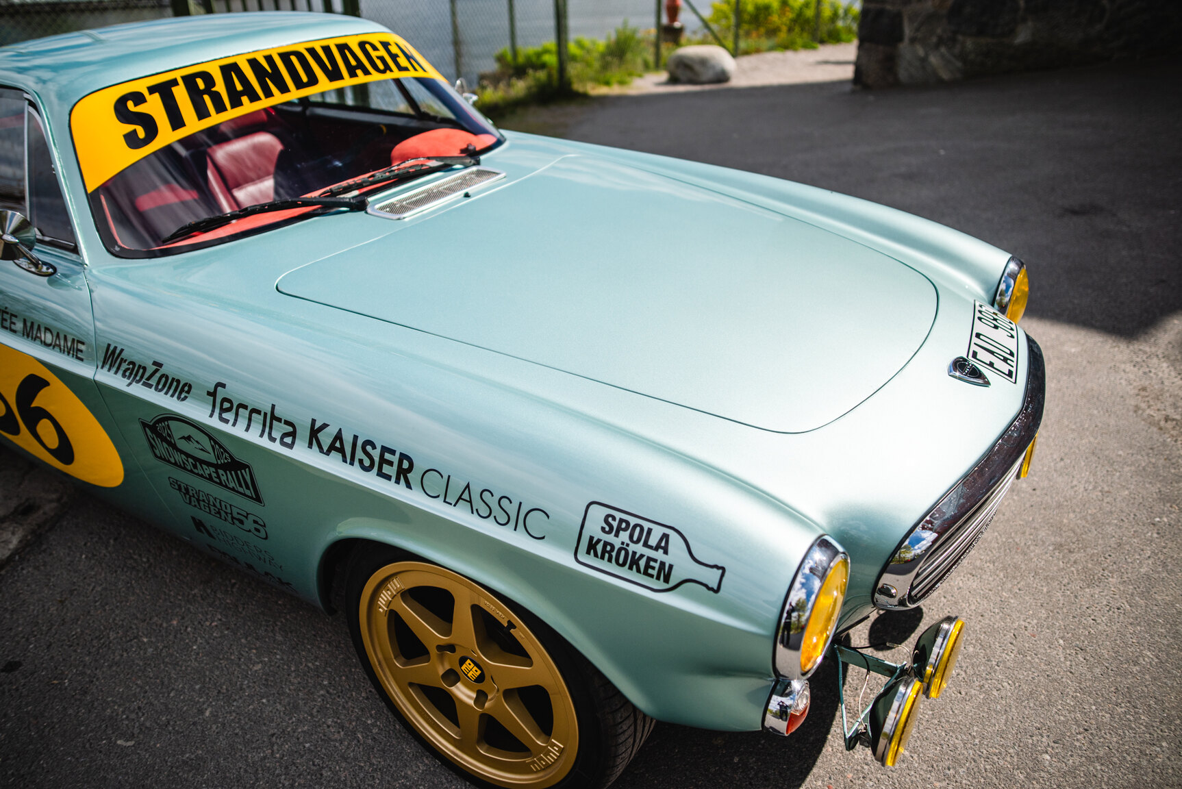 Exteriörbild på 1966 Volvo P1800 V8 Custom