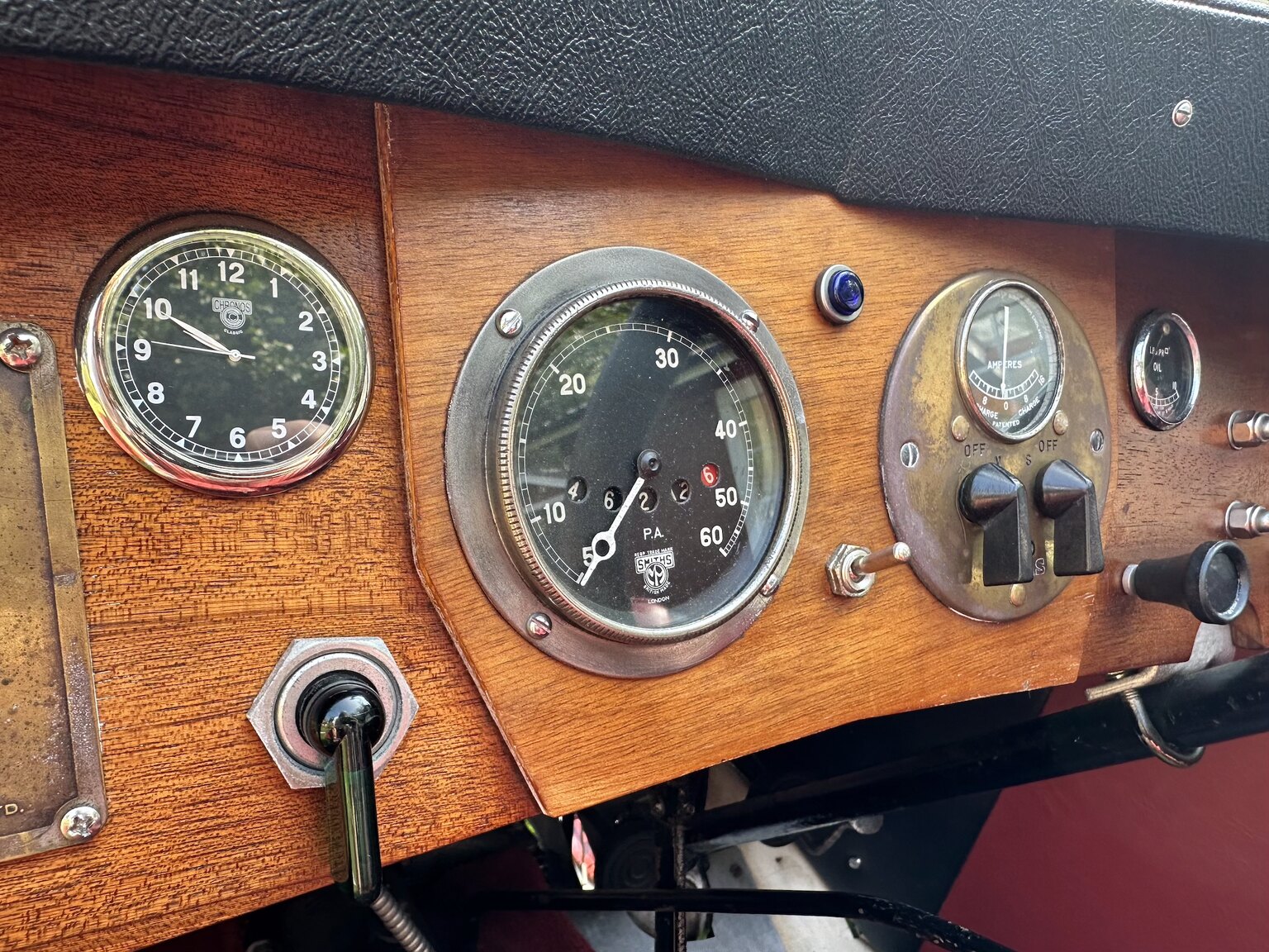 Interiörbild 1938 AUSTIN SEVEN BOAT TAIL