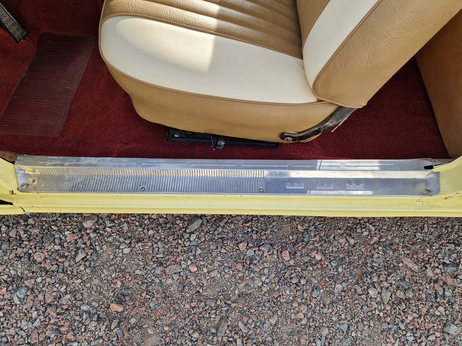 Interiörbild 1961 Chrysler Windsor Coupé