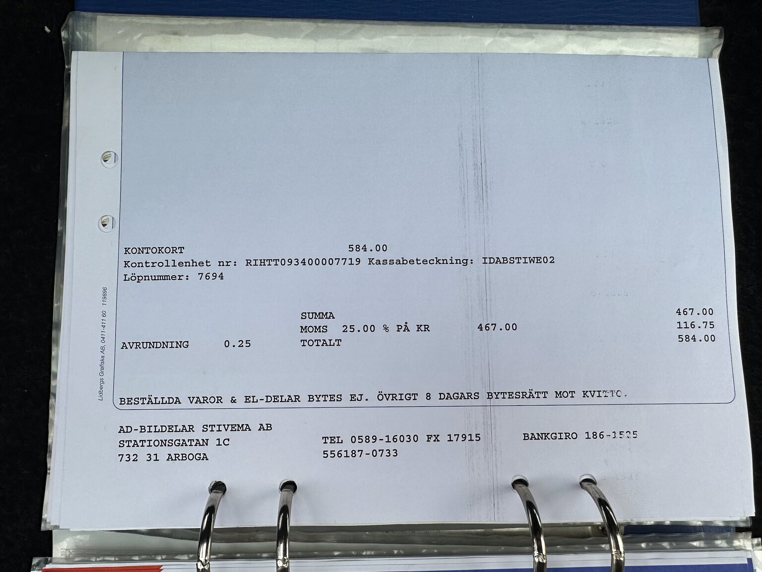 Dokumentation för 1984 Volkswagen Golf GTI Special