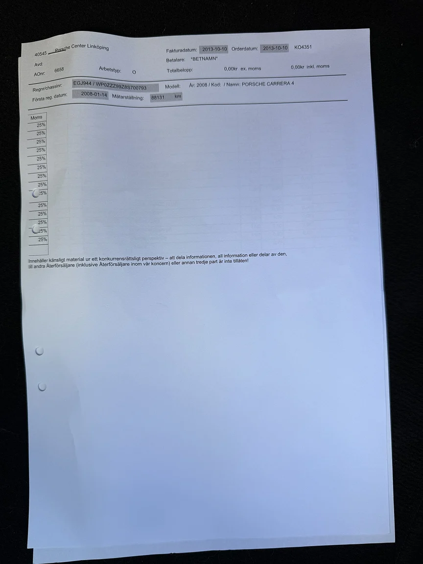Documentation for 2008 Porsche 911 Carrera 4 (21)