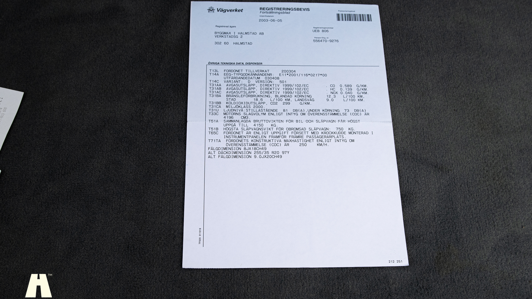 Documentation for 2003 Jaguar XJ Super V8