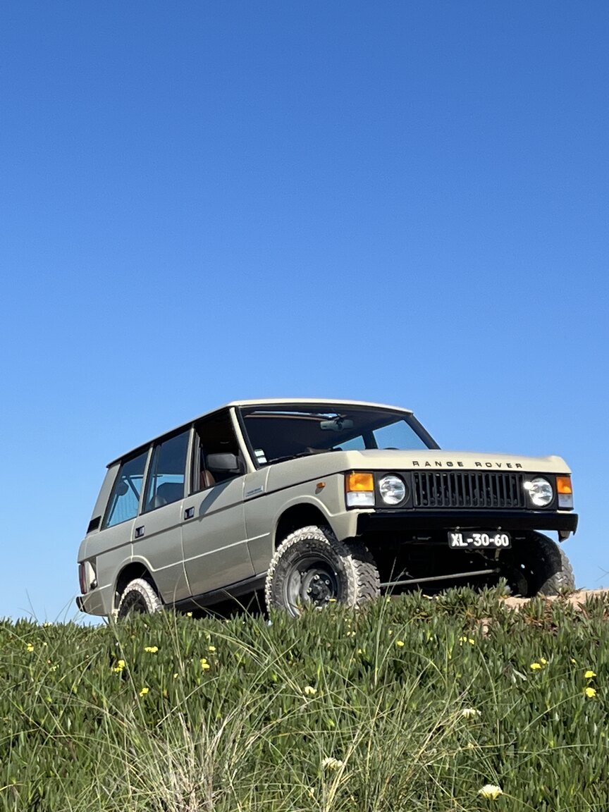Exteriörbild på 1991 Range Rover Restomod