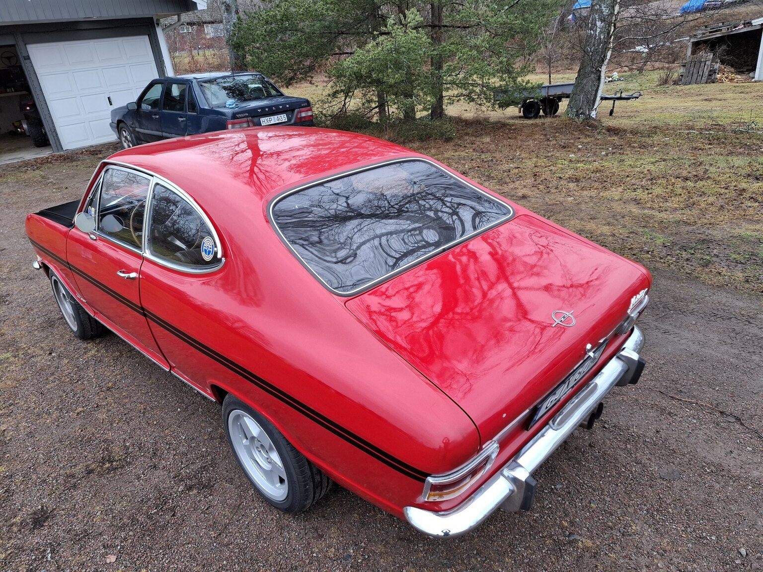 Exterior image of 1969 Opel Kadett B rallye