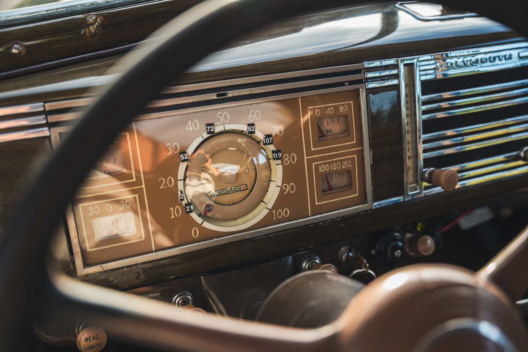 Innenraumfoto von 1939 Plymouth Road king P8 Coupe  (21)